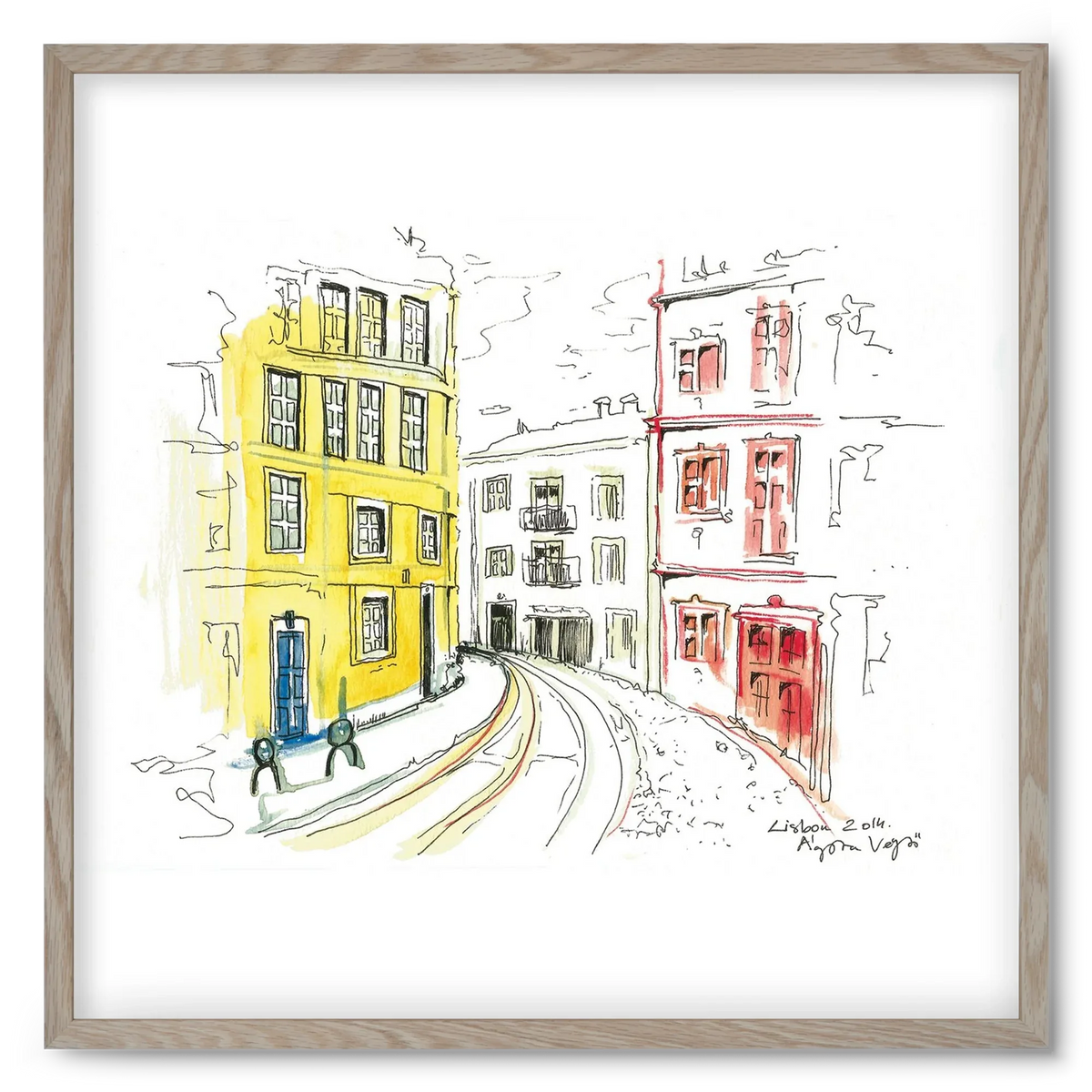 LISBON AQUARELLE NO.10 - artbridge
