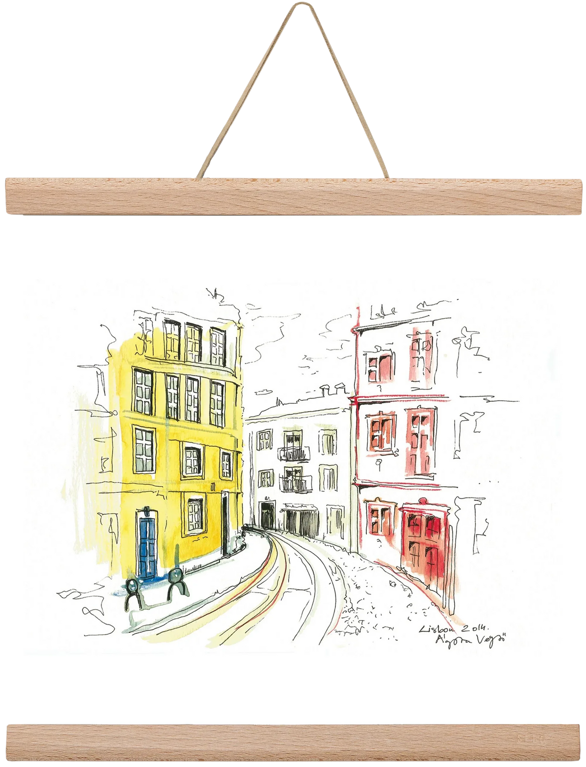 LISBON AQUARELLE NO.10 - artbridge