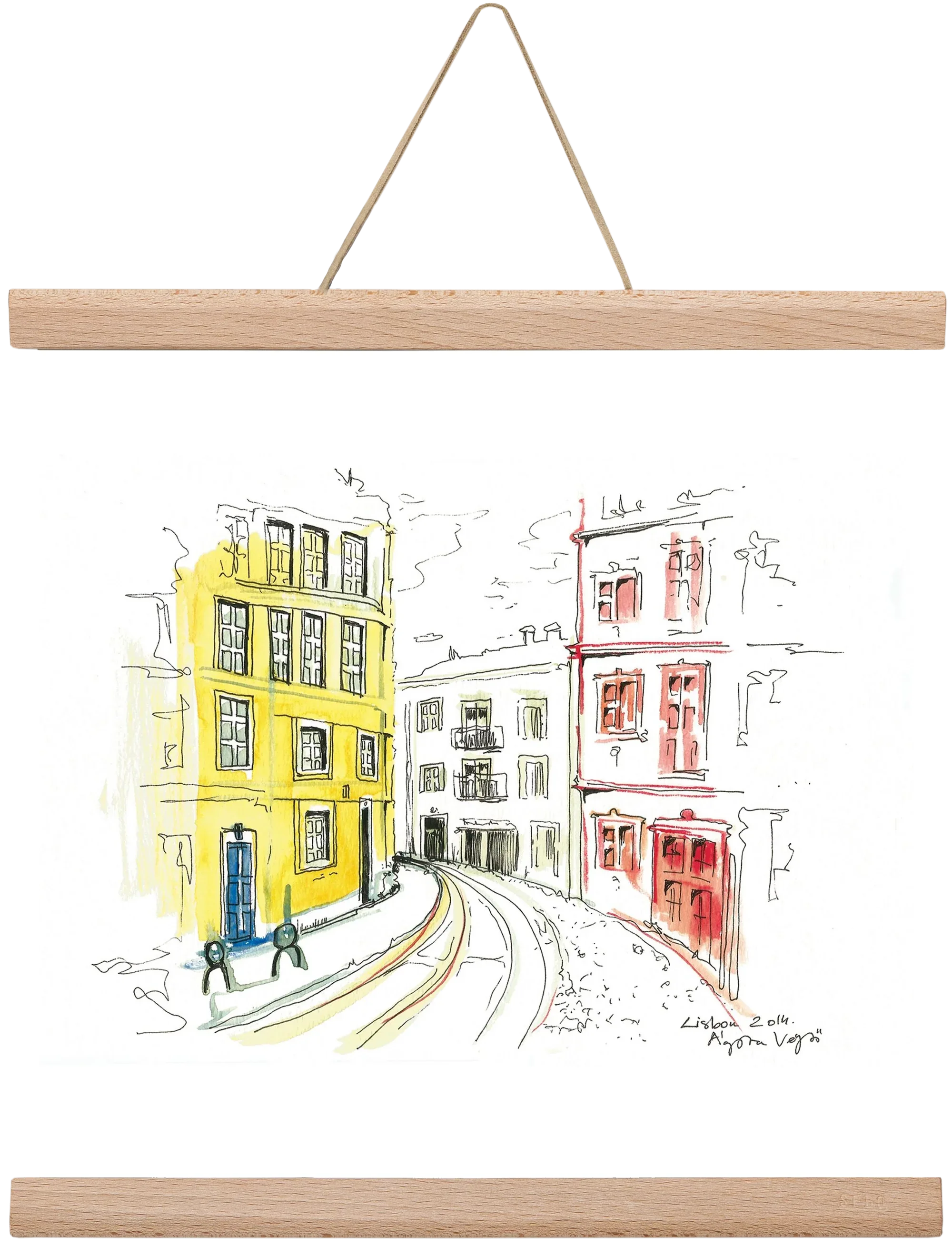 LISBON AQUARELLE NO.10 - artbridge