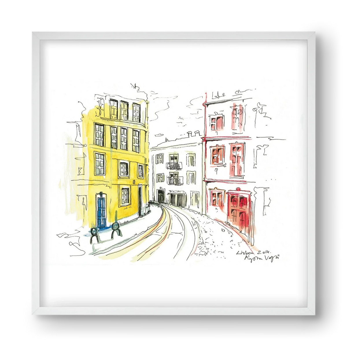 LISBON AQUARELLE NO.10 - artbridge