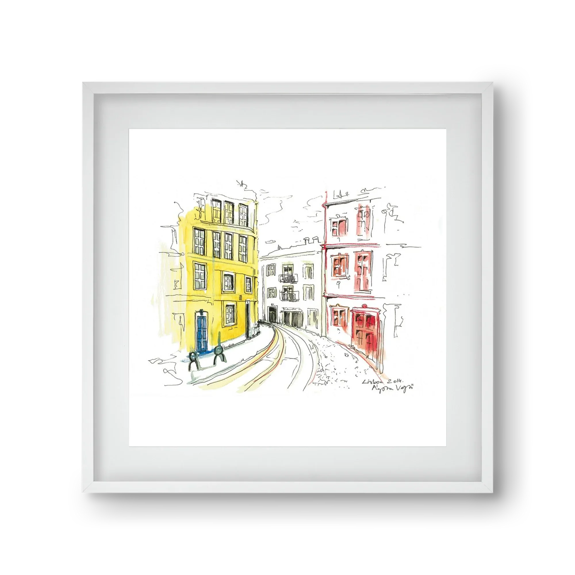 LISBON AQUARELLE NO.10 - artbridge
