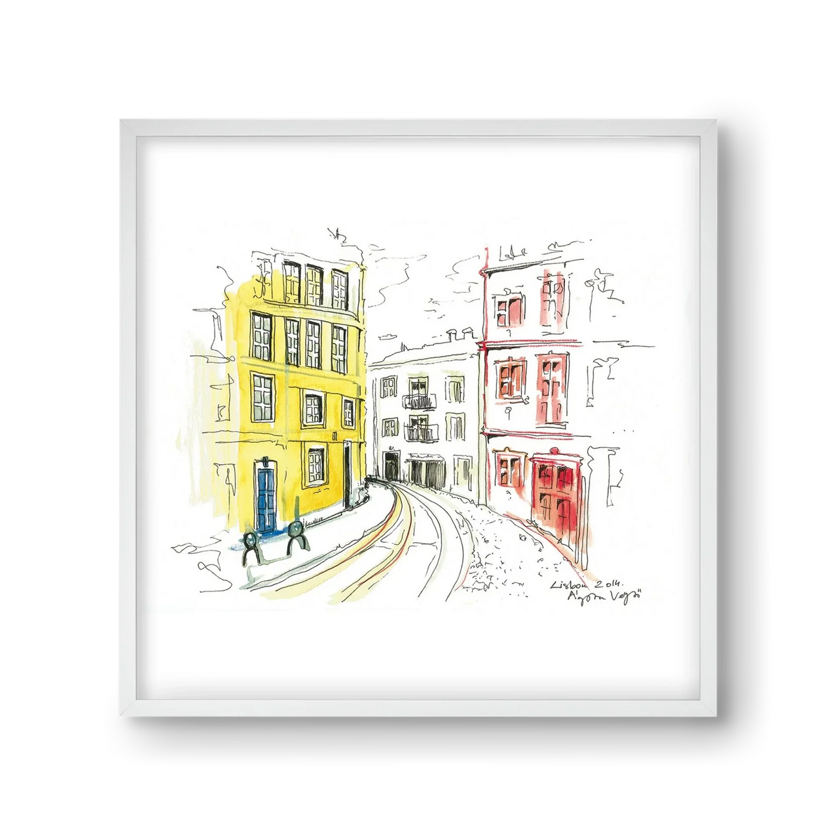 LISBON AQUARELLE NO.10 - artbridge