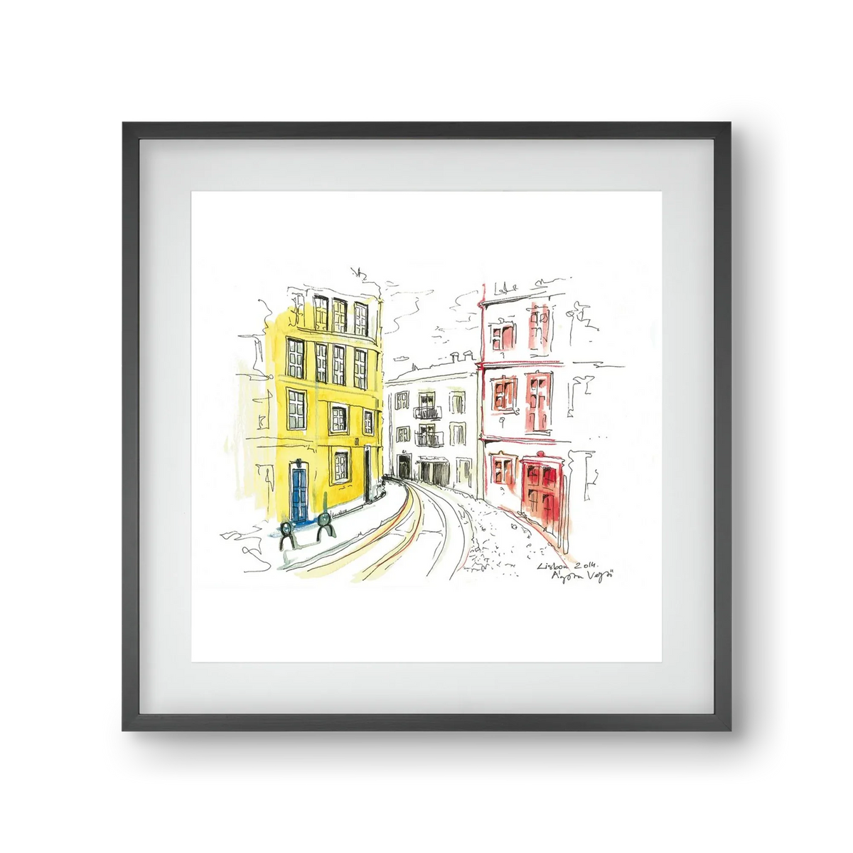 LISBON AQUARELLE NO.10 - artbridge