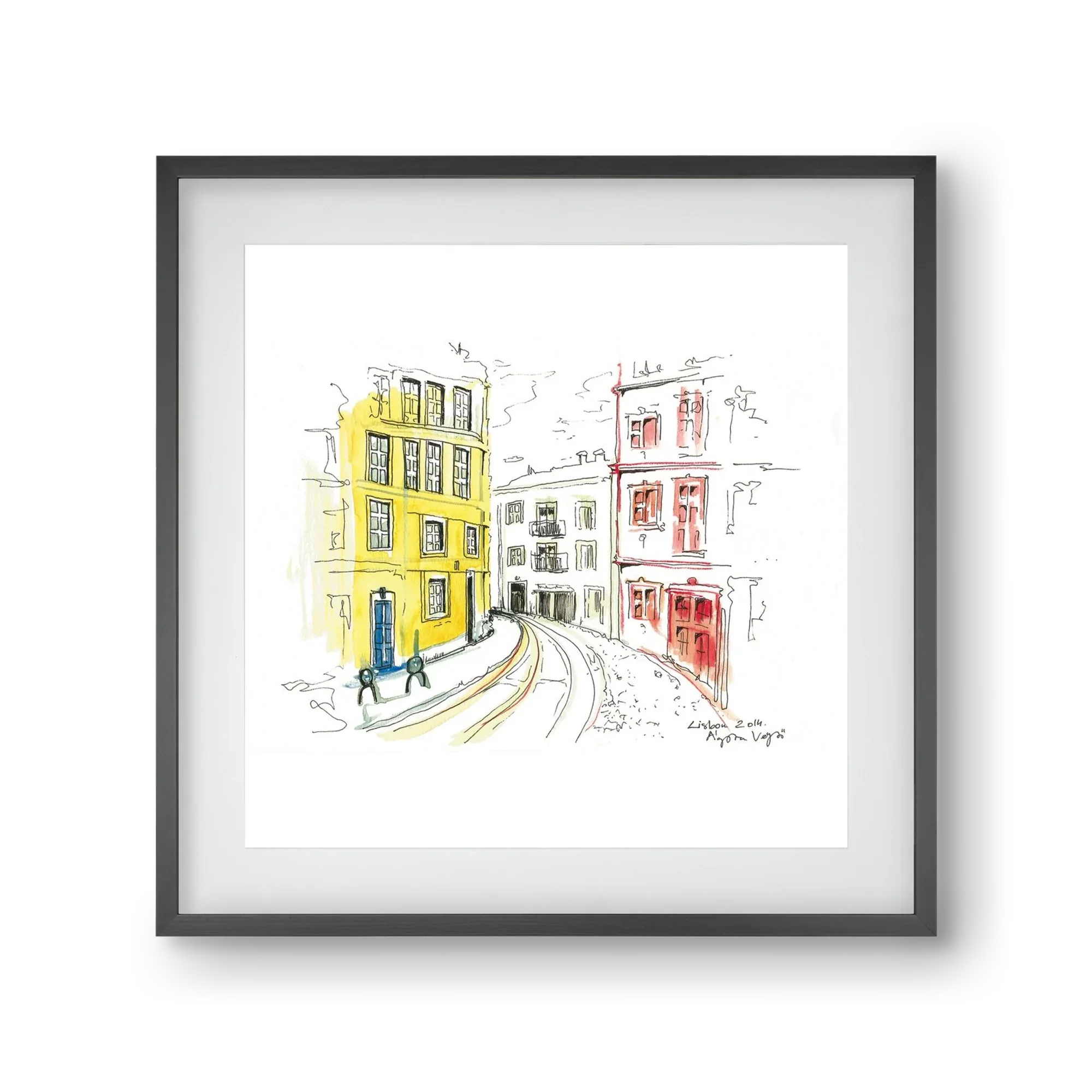 LISBON AQUARELLE NO.10 - artbridge