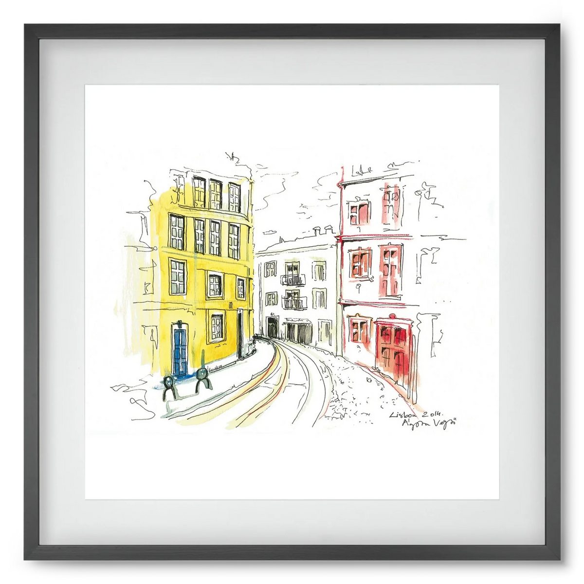 LISBON AQUARELLE NO.10 - artbridge