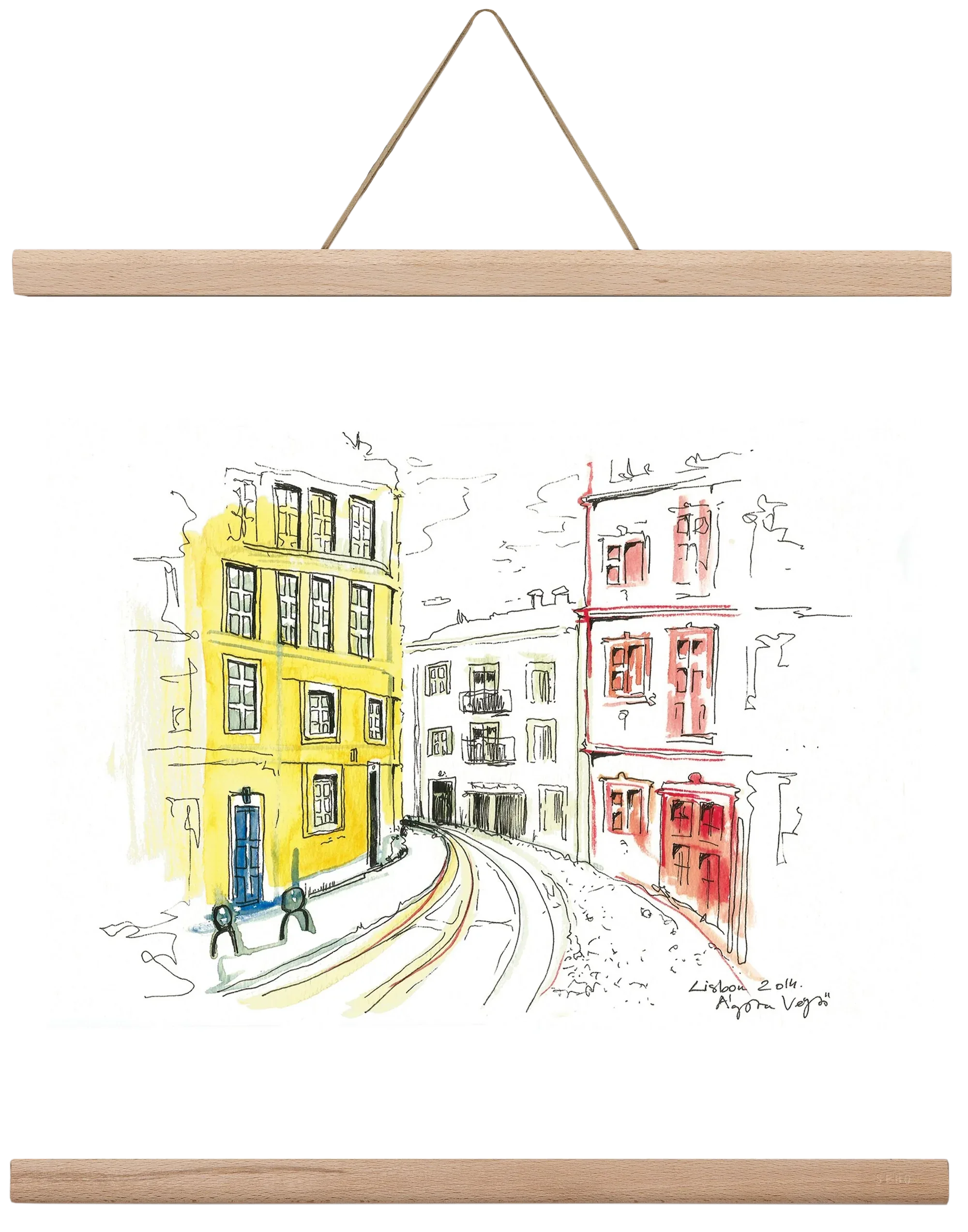 LISBON AQUARELLE NO.10 - artbridge
