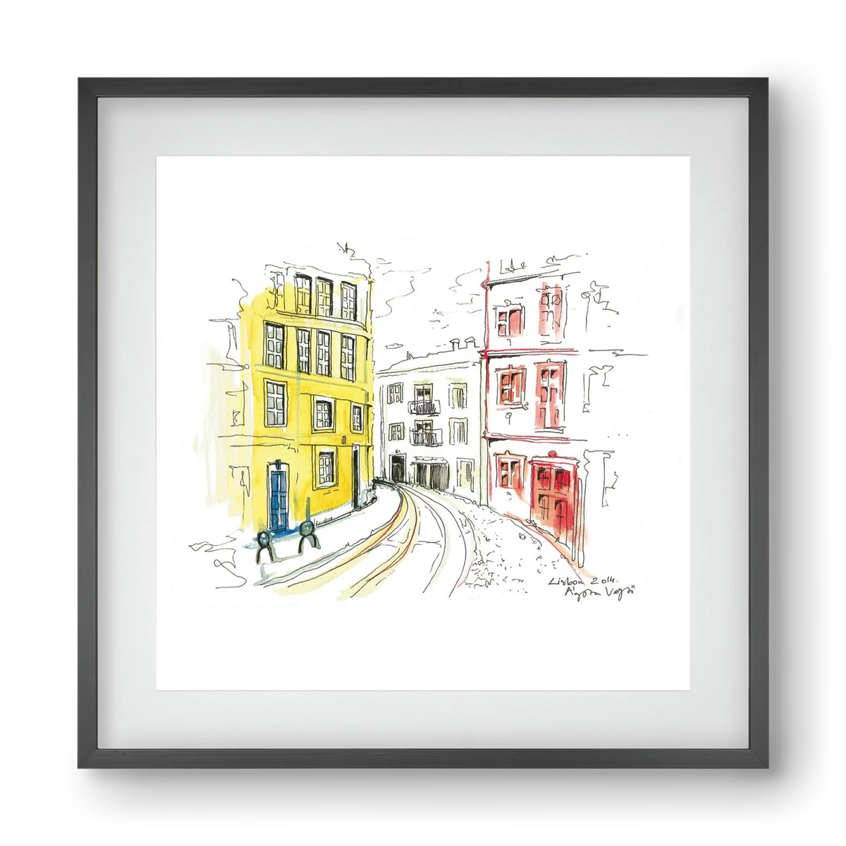 LISBON AQUARELLE NO.10 - artbridge