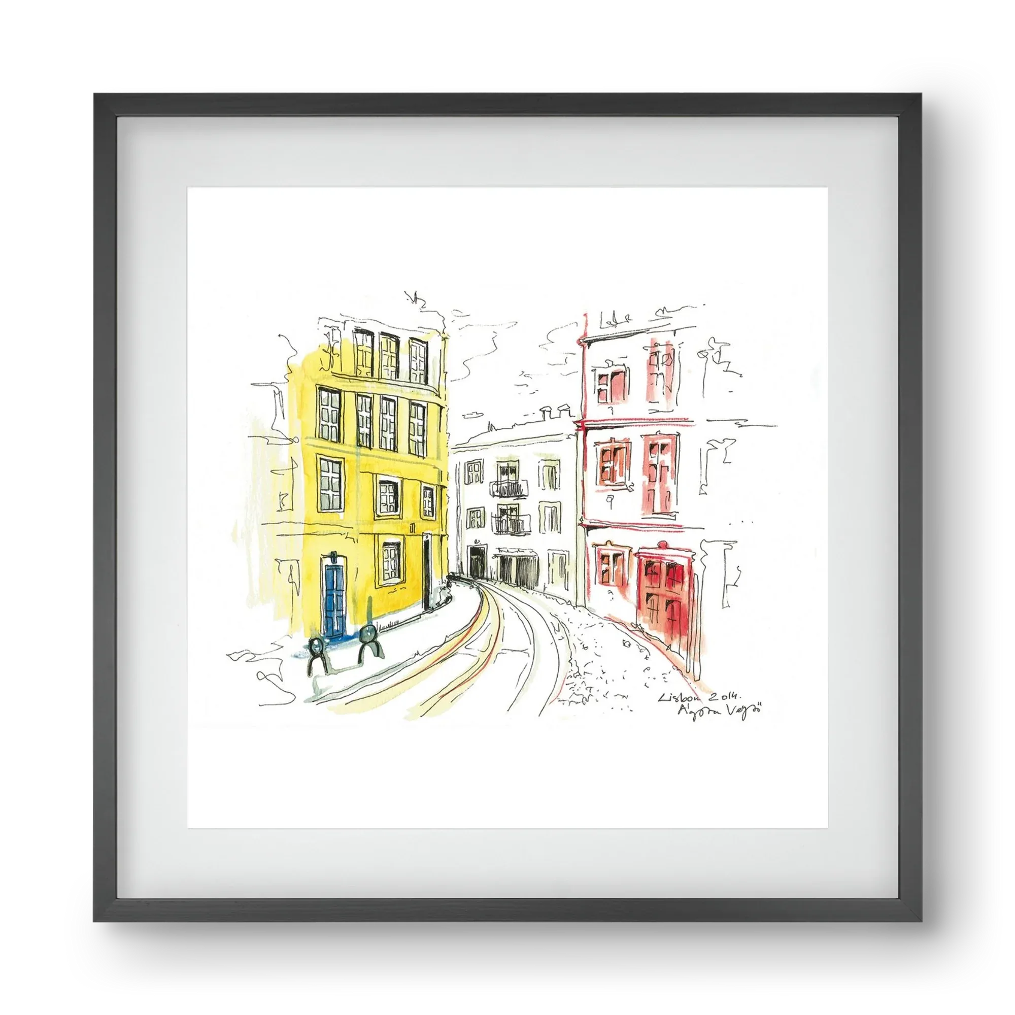 LISBON AQUARELLE NO.10 - artbridge