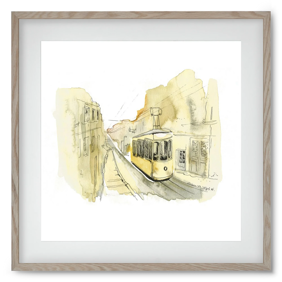 LISBON AQUARELLE NO.11 - artbridge