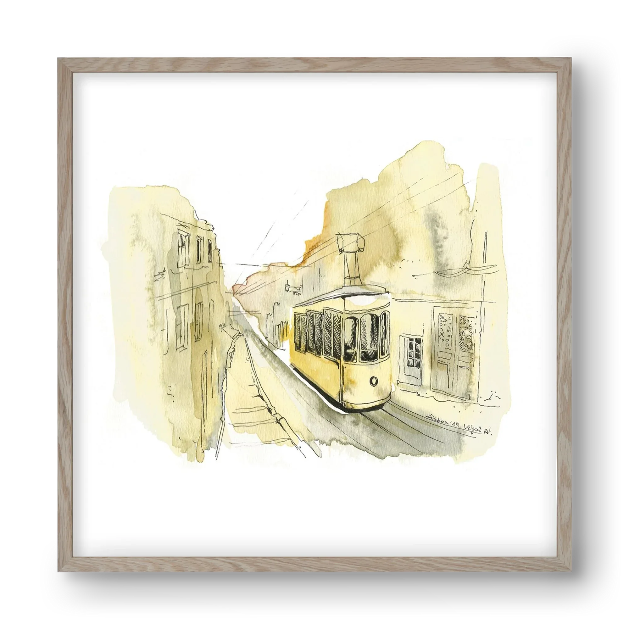 LISBON AQUARELLE NO.11 - artbridge
