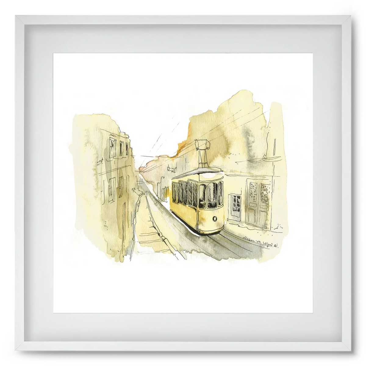 LISBON AQUARELLE NO.11 - artbridge