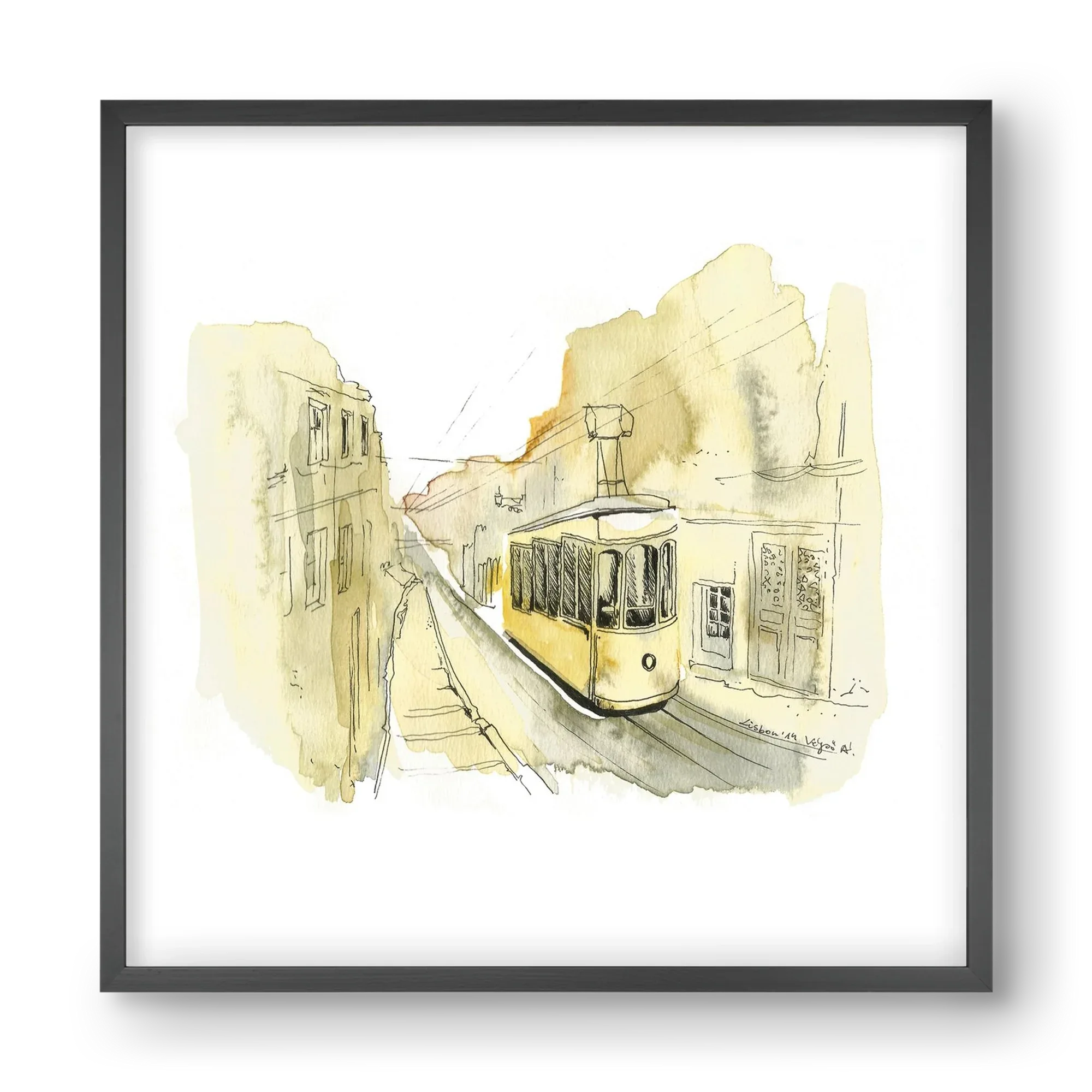 LISBON AQUARELLE NO.11 - artbridge