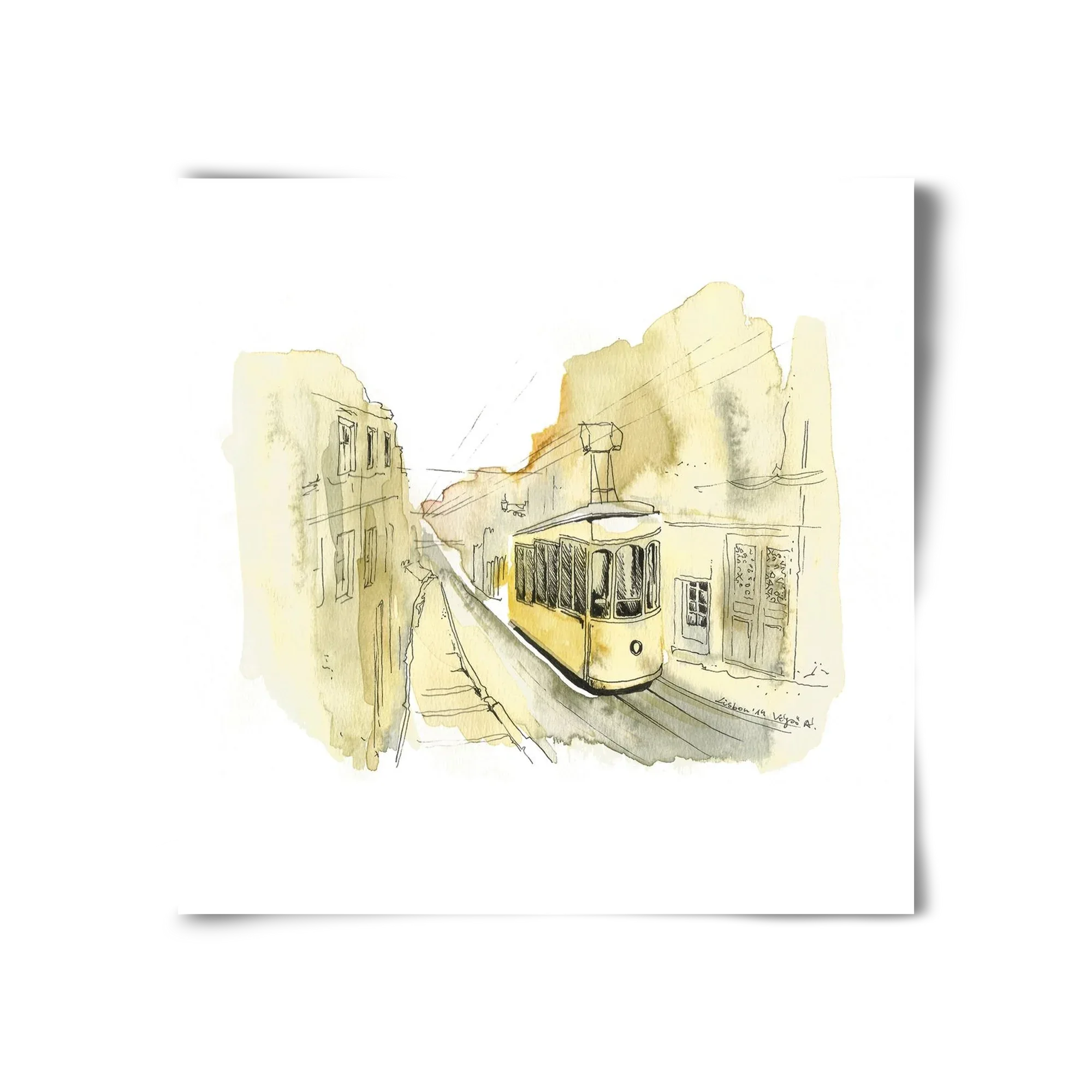 LISBON AQUARELLE NO.11 - artbridge
