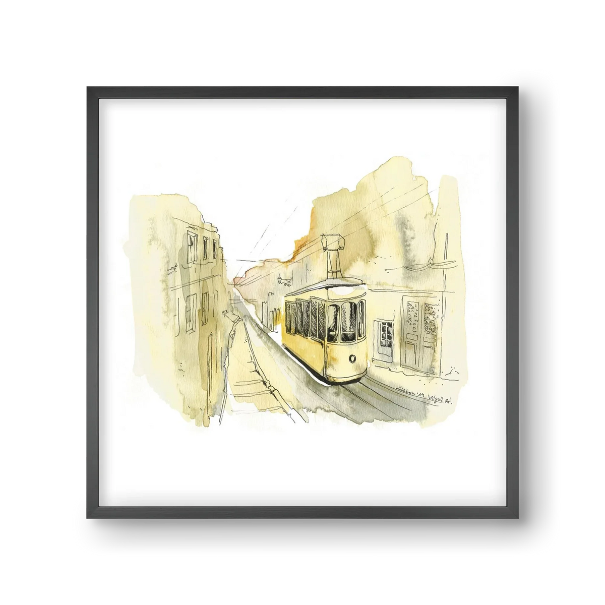 LISBON AQUARELLE NO.11 - artbridge