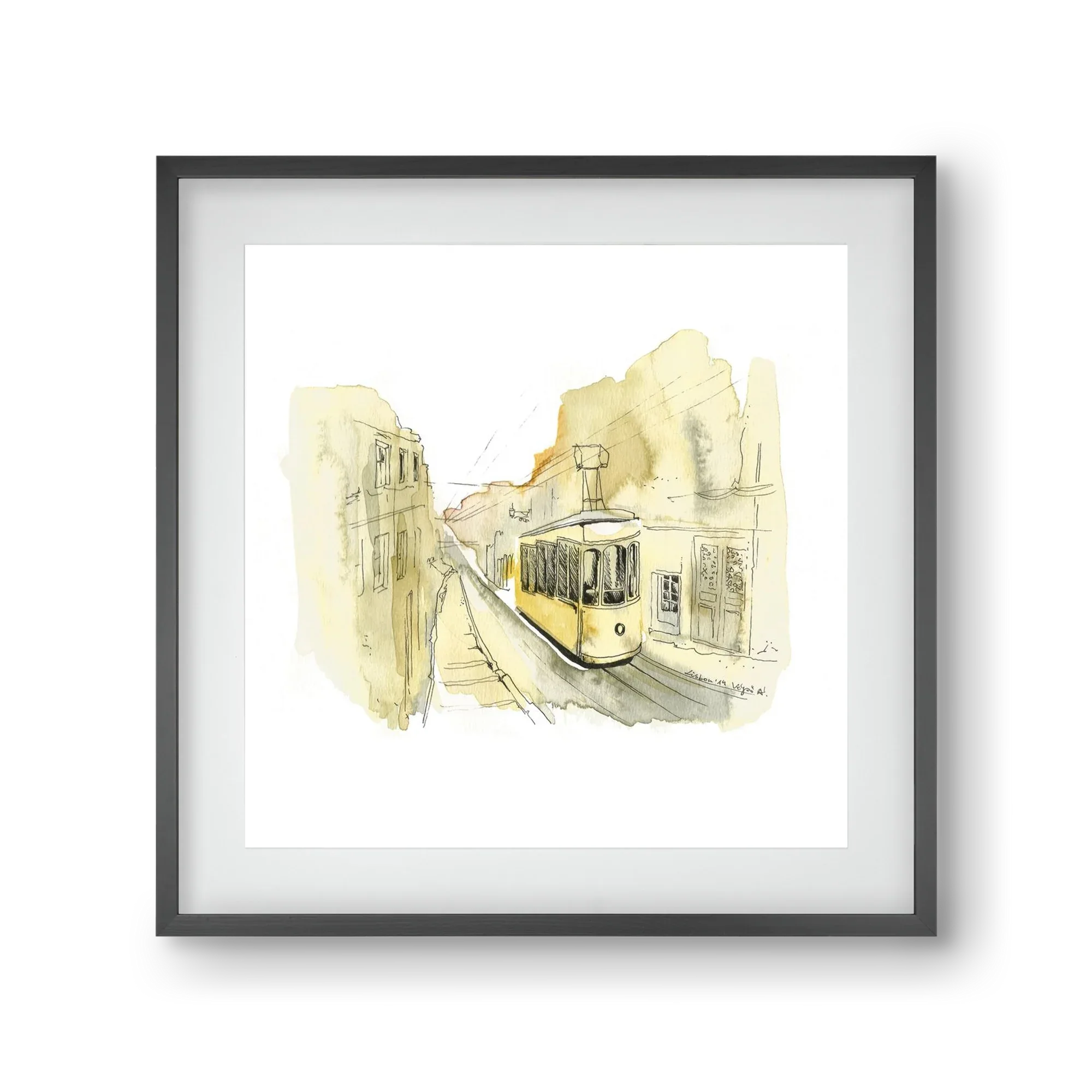 LISBON AQUARELLE NO.11 - artbridge
