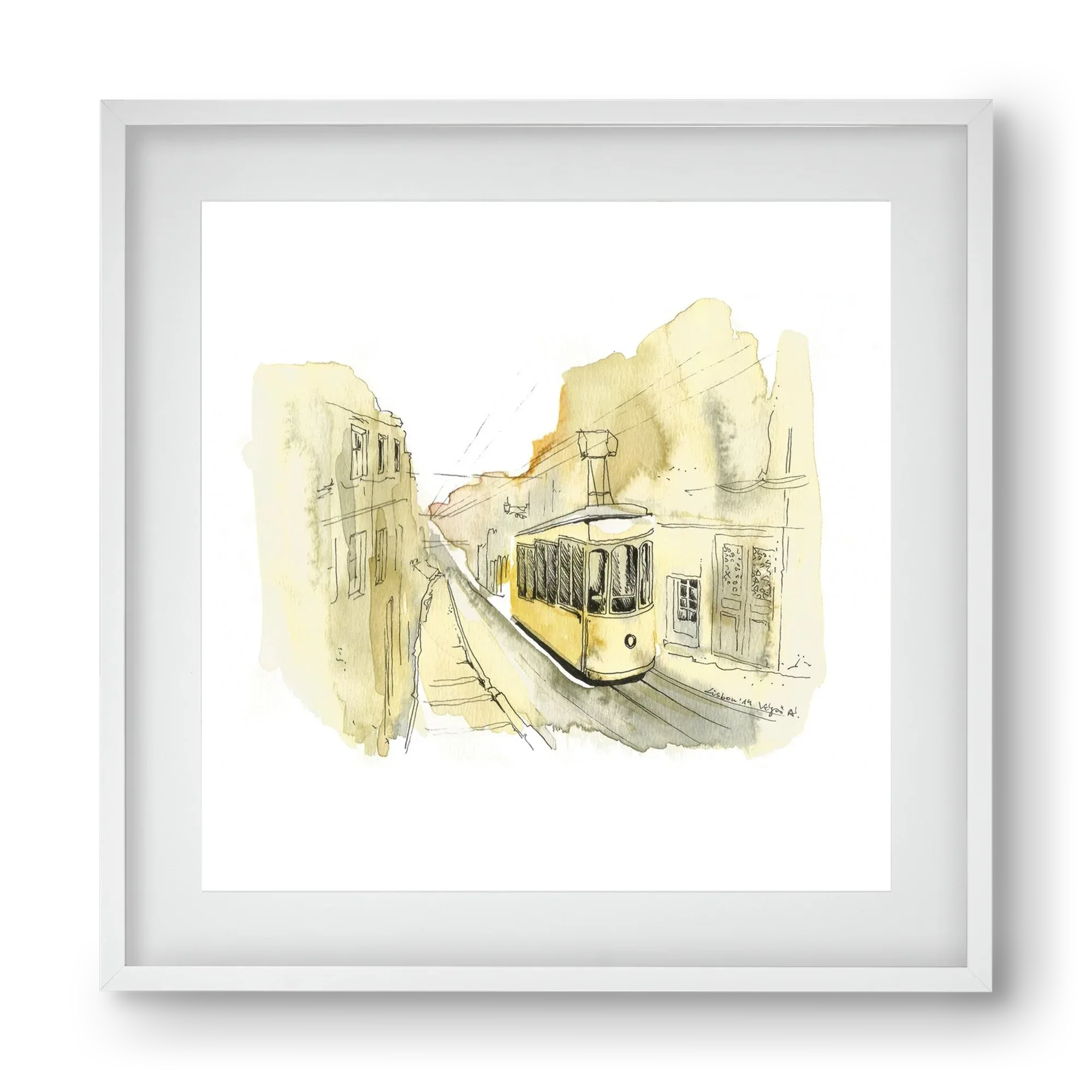 LISBON AQUARELLE NO.11 - artbridge