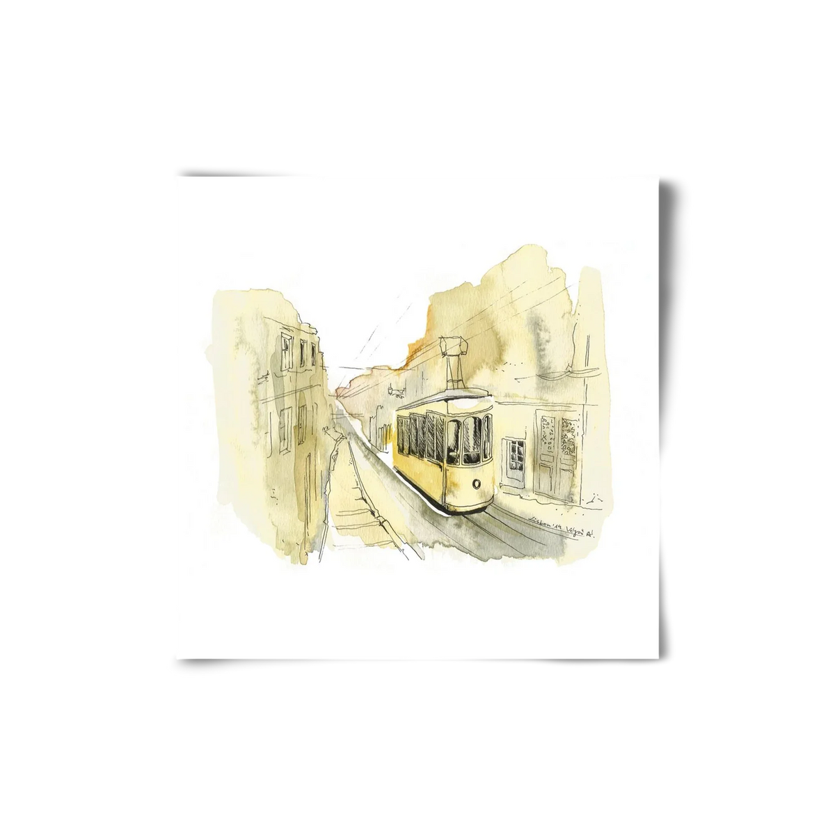 LISBON AQUARELLE NO.11 - artbridge