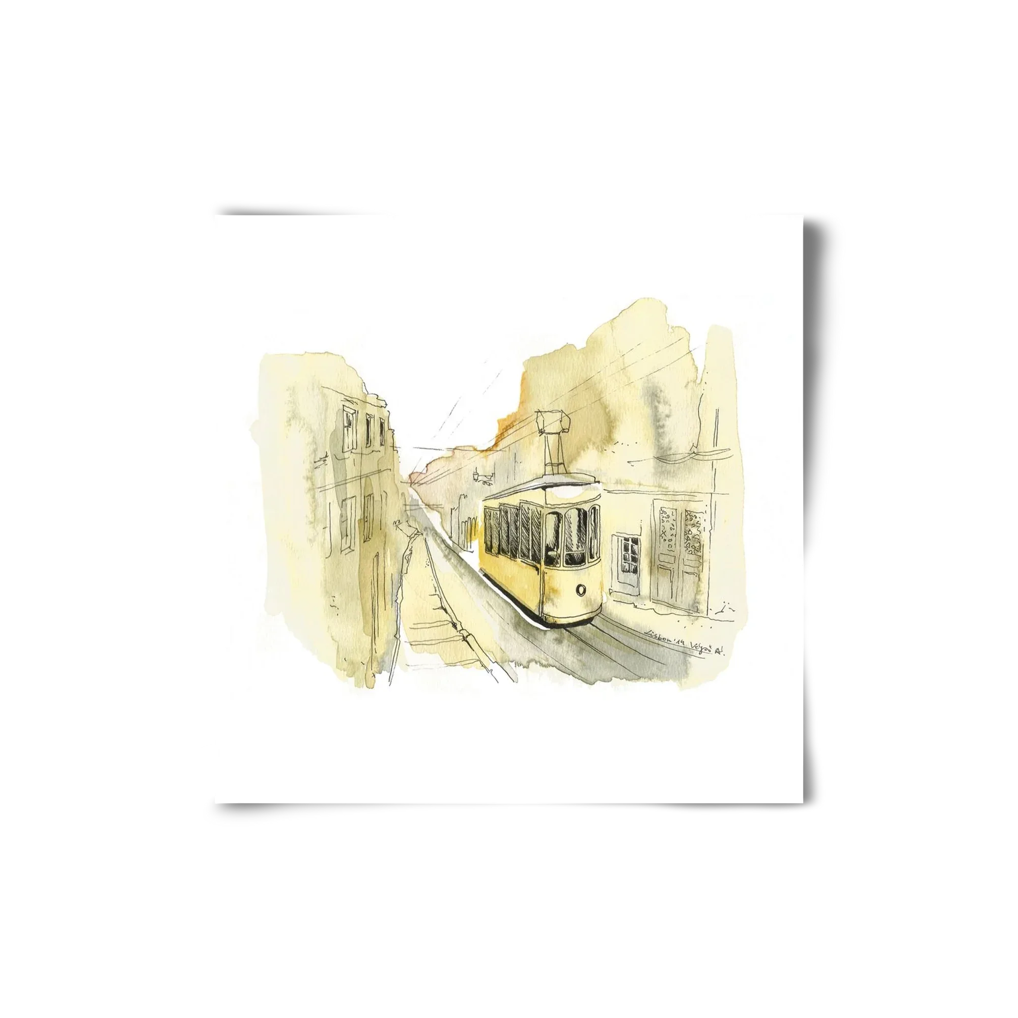 LISBON AQUARELLE NO.11 - artbridge