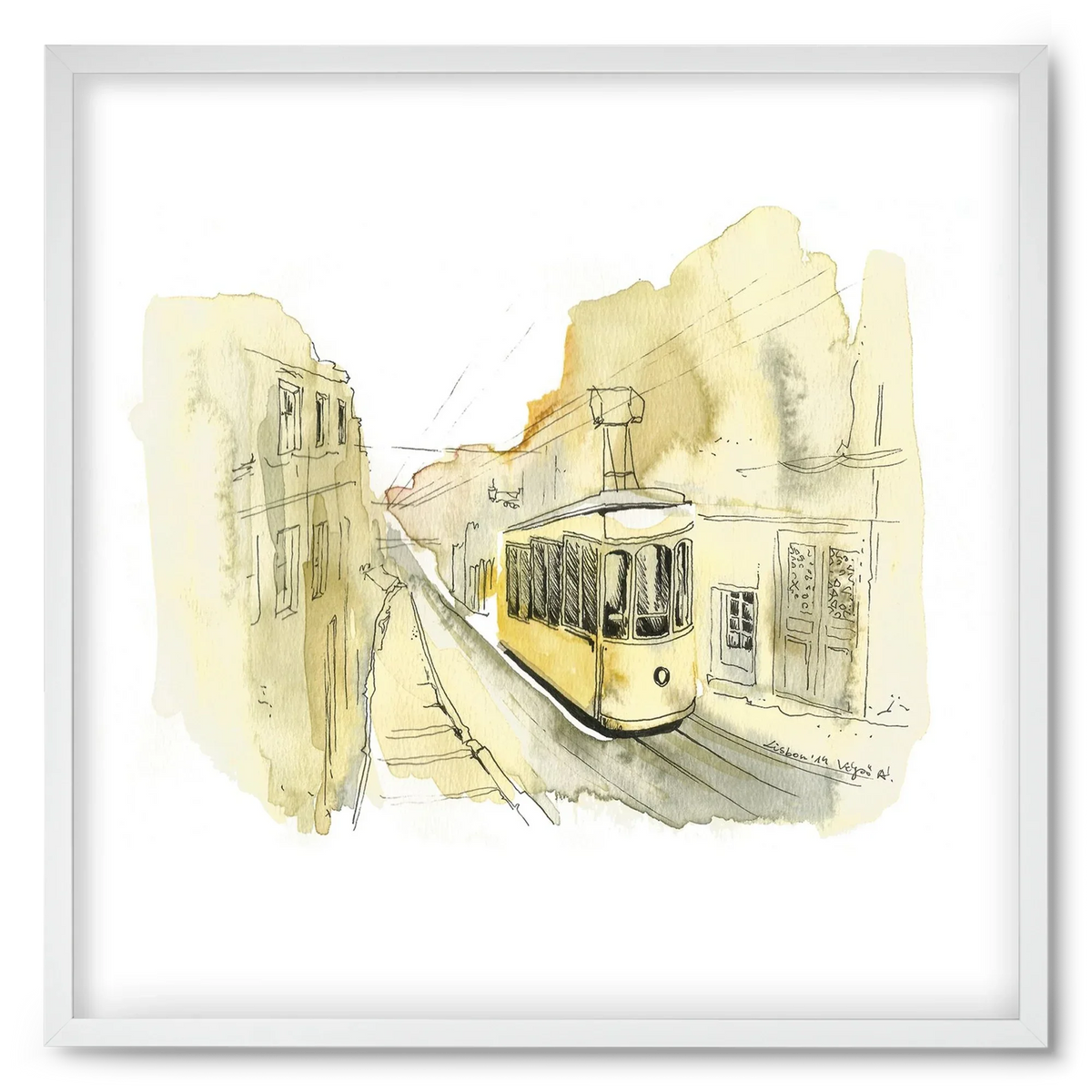 LISBON AQUARELLE NO.11 - artbridge