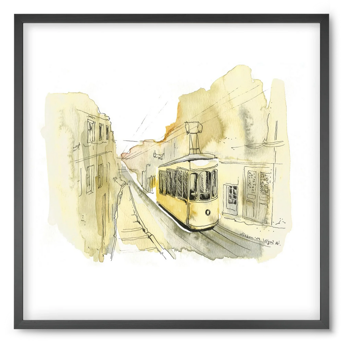 LISBON AQUARELLE NO.11 - artbridge