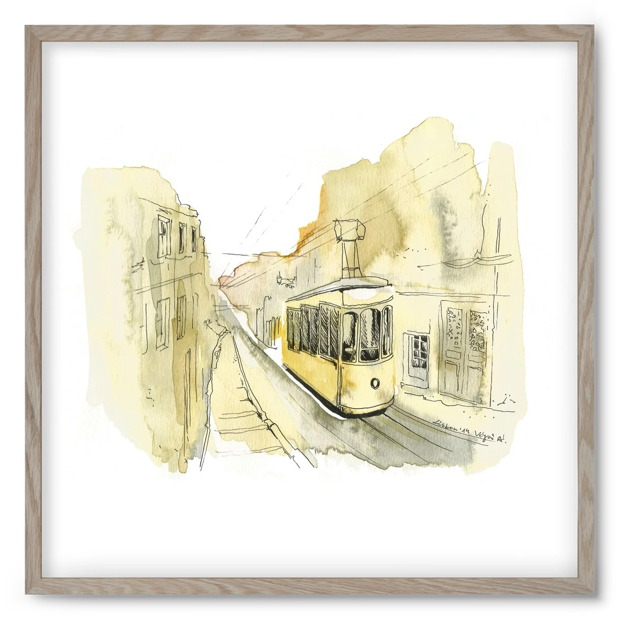 LISBON AQUARELLE NO.11 - artbridge