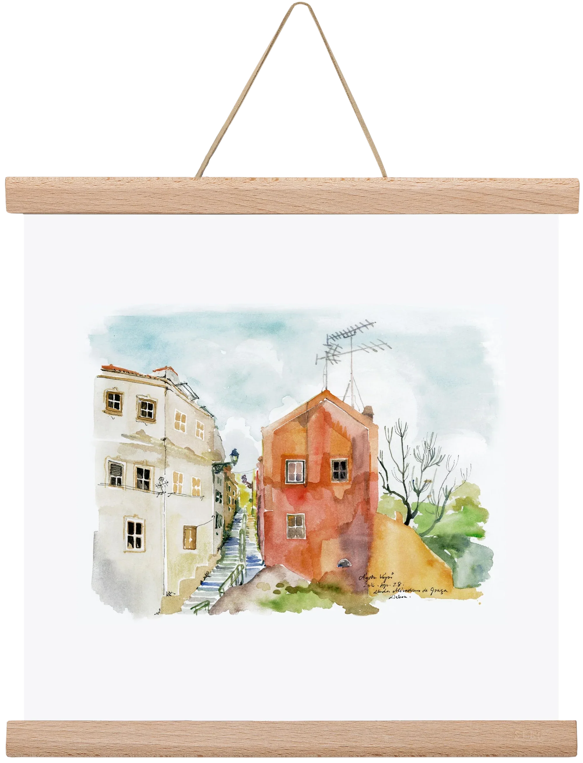 LISBON AQUARELLE NO.12 - artbridge
