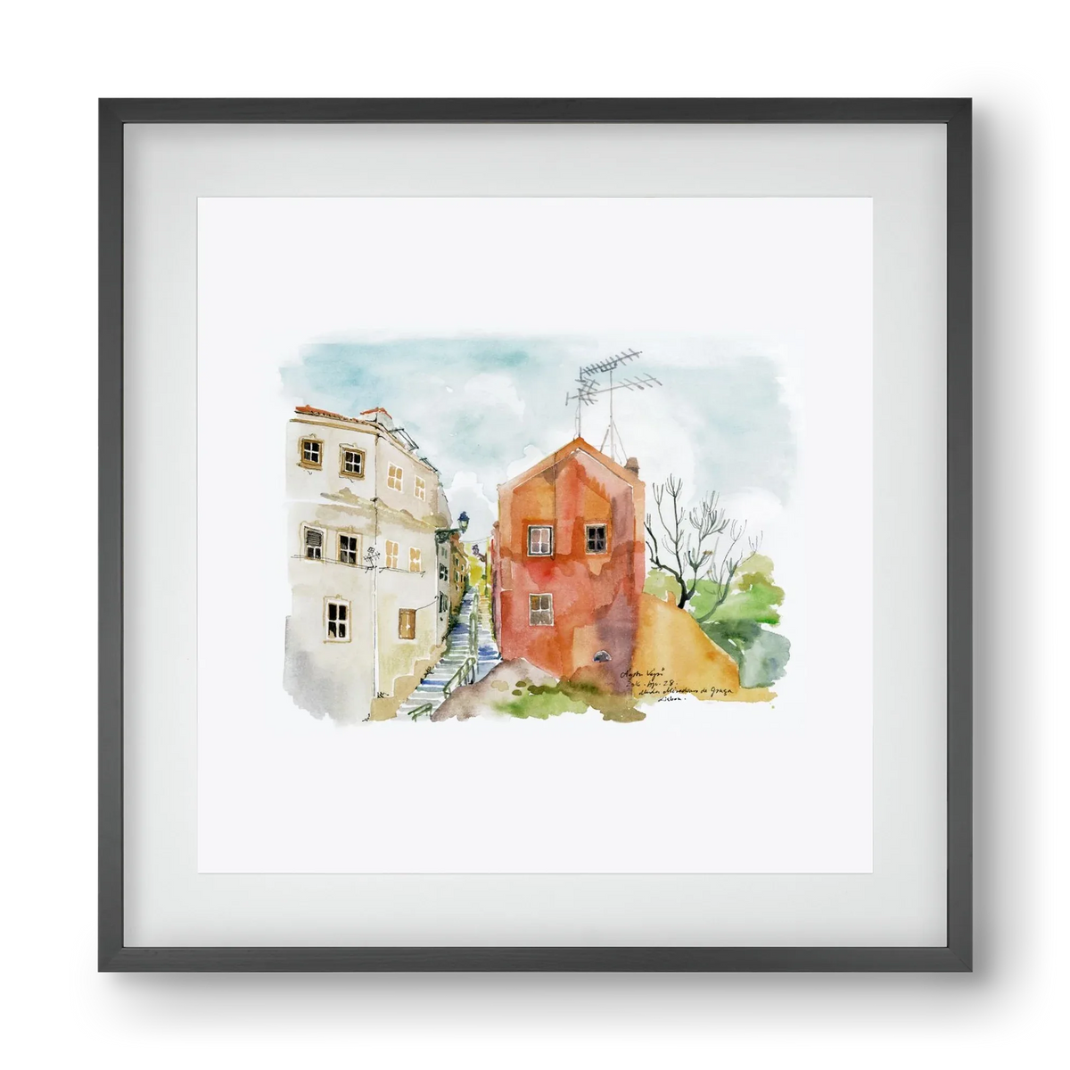 LISBON AQUARELLE NO.12 - artbridge