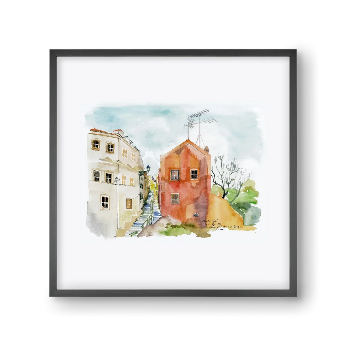 LISBON AQUARELLE NO.12 - artbridge
