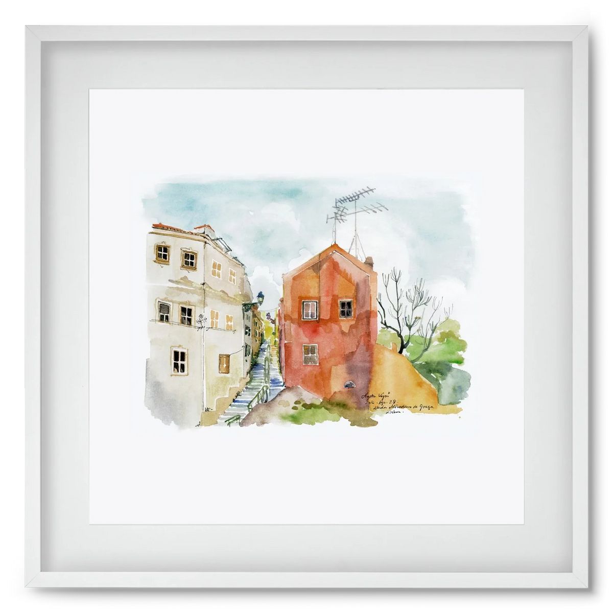 LISBON AQUARELLE NO.12 - artbridge