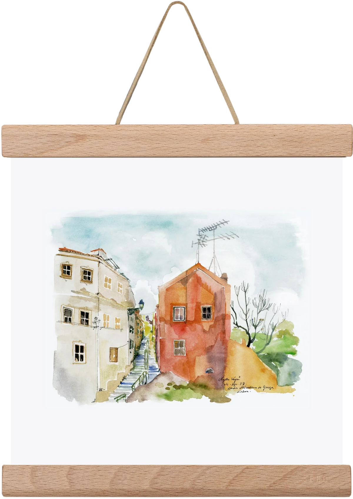 LISBON AQUARELLE NO.12 - artbridge