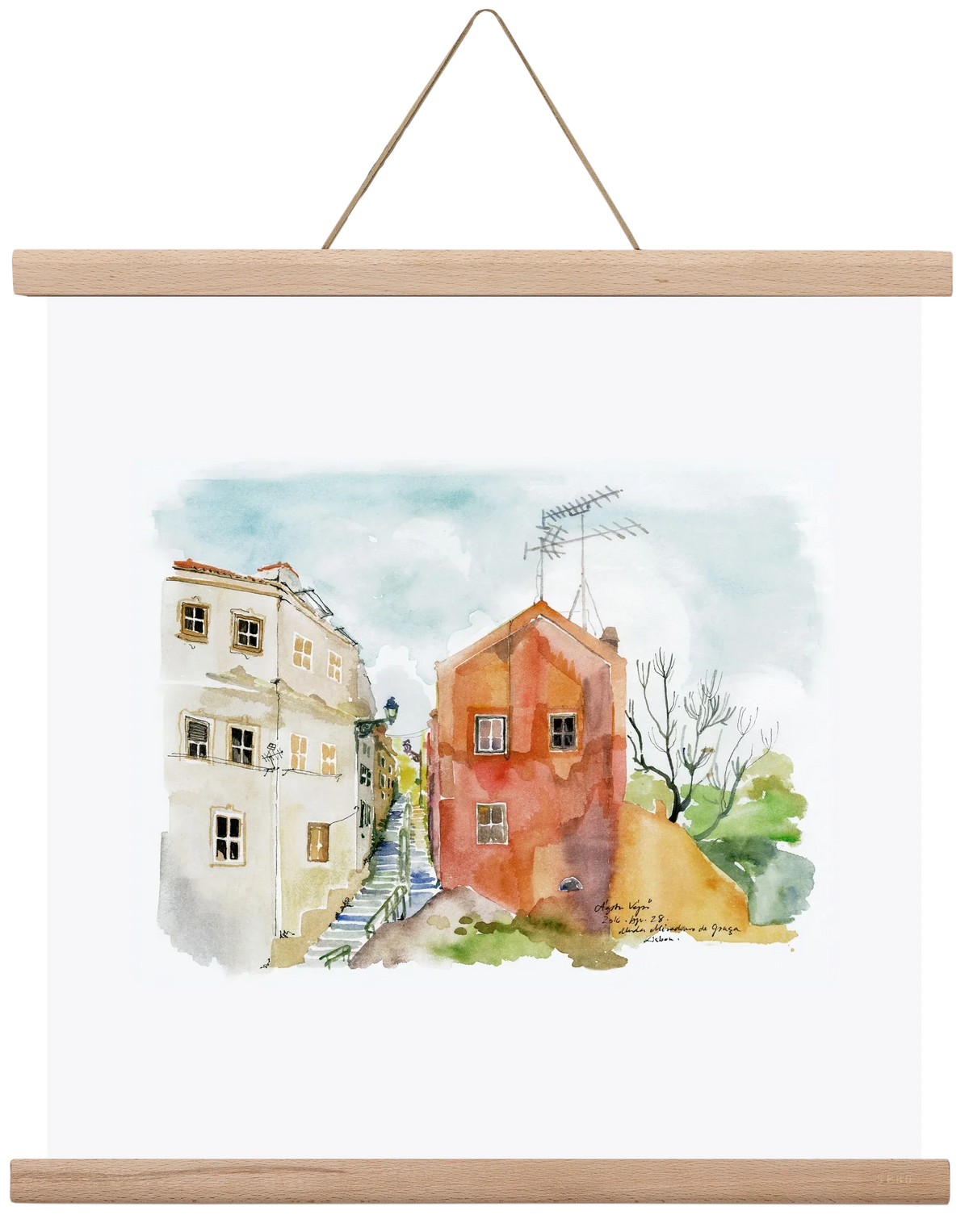 LISBON AQUARELLE NO.12 - artbridge