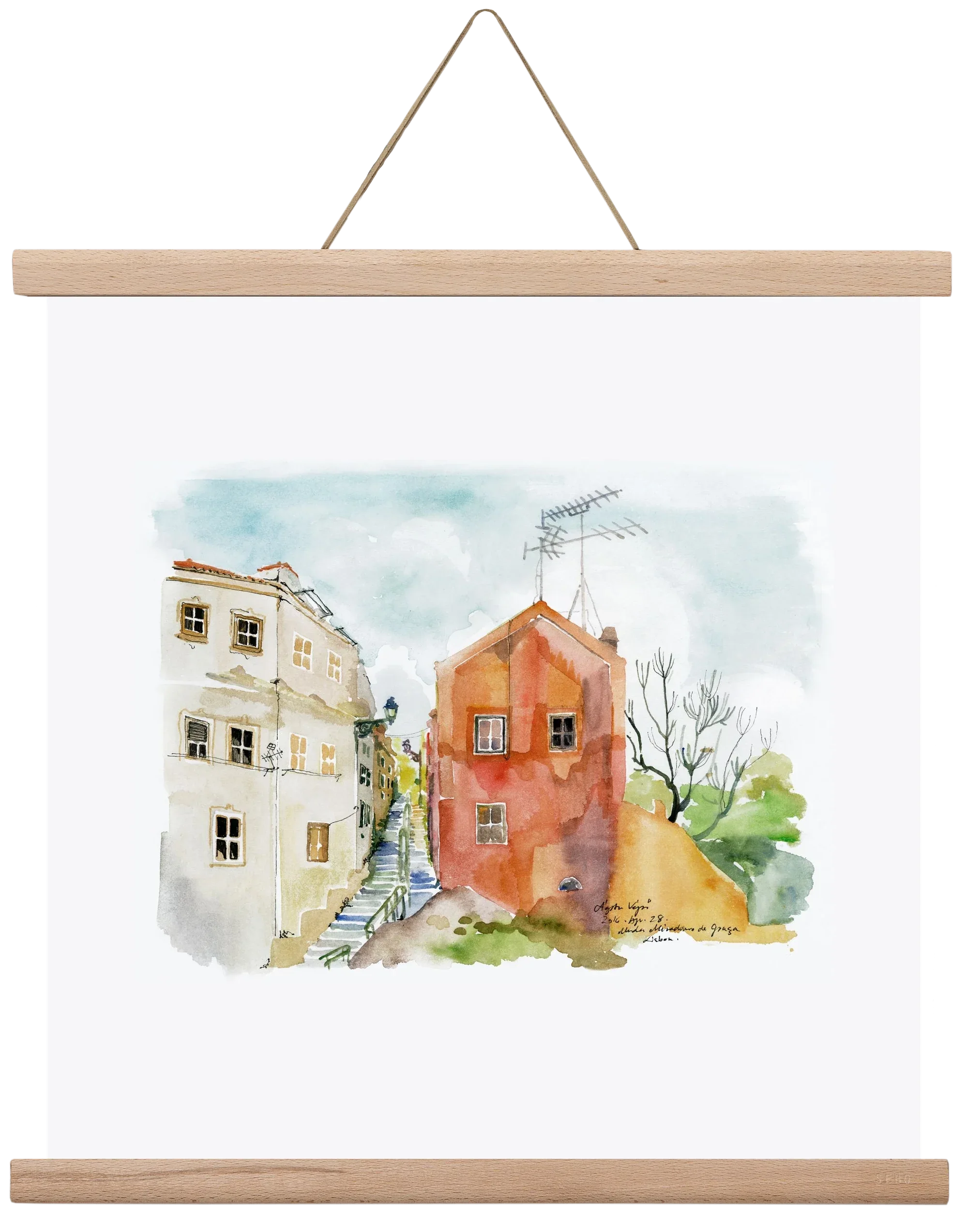 LISBON AQUARELLE NO.12 - artbridge