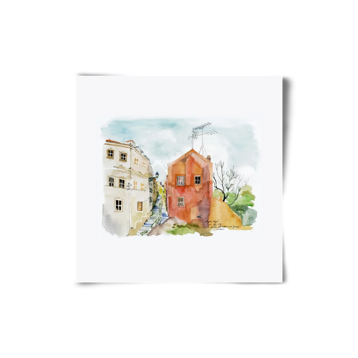 LISBON AQUARELLE NO.12 - artbridge