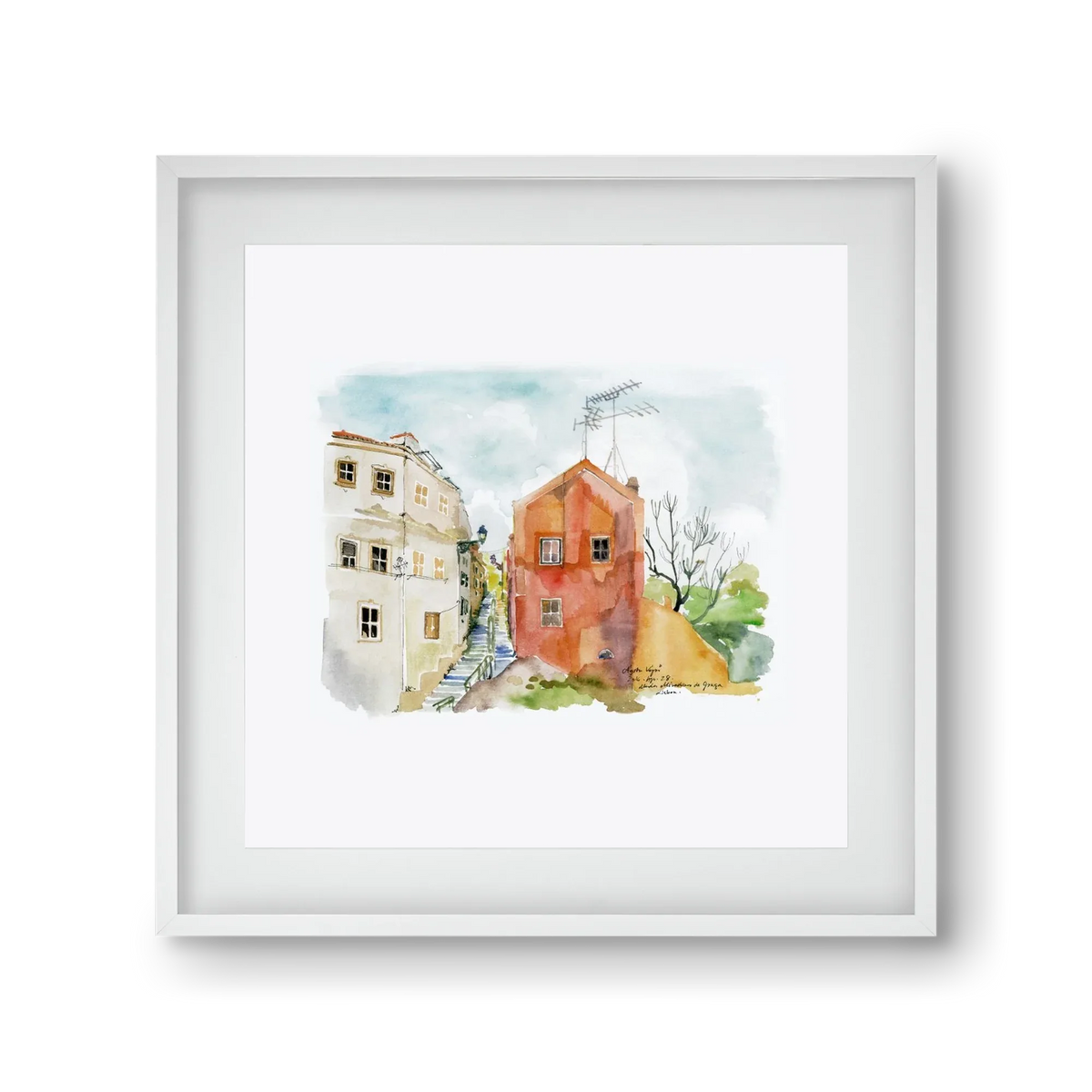 LISBON AQUARELLE NO.12 - artbridge