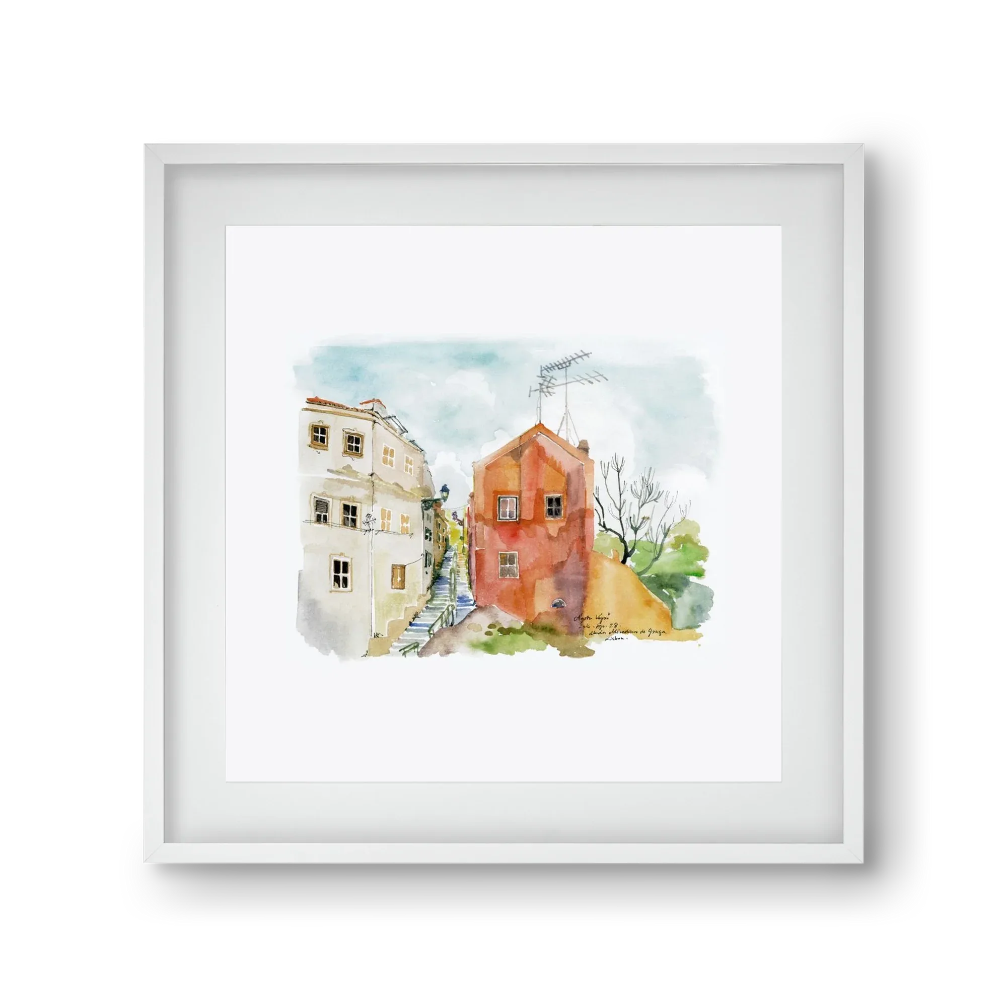 LISBON AQUARELLE NO.12 - artbridge