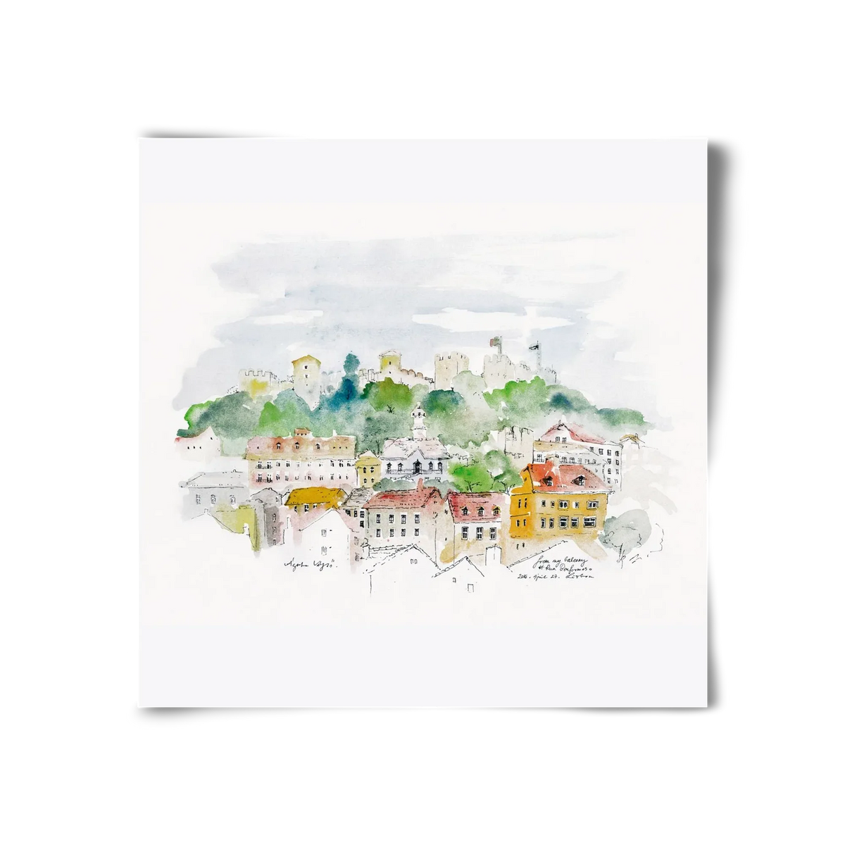 LISBON AQUARELLE NO.13 - artbridge