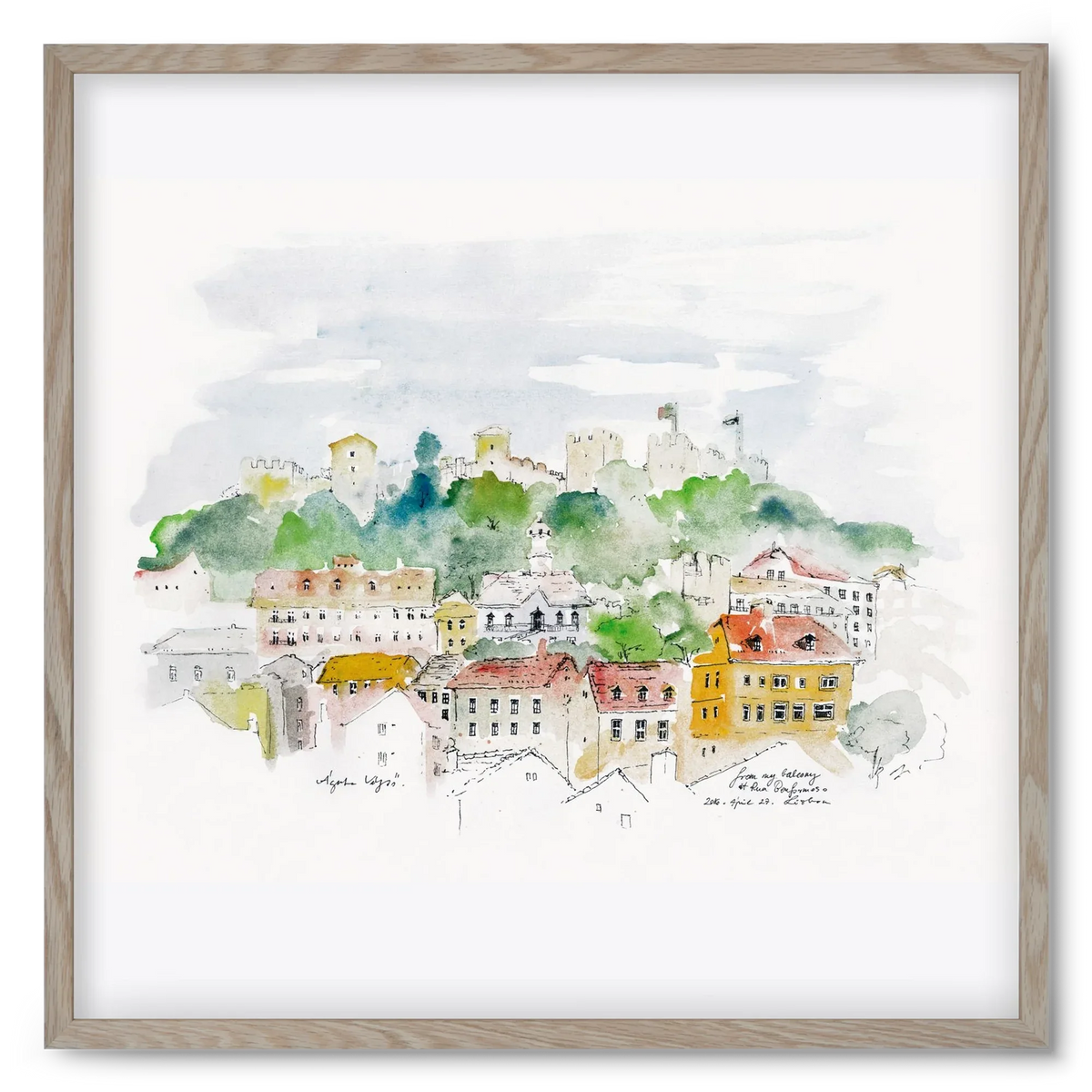 LISBON AQUARELLE NO.13 - artbridge