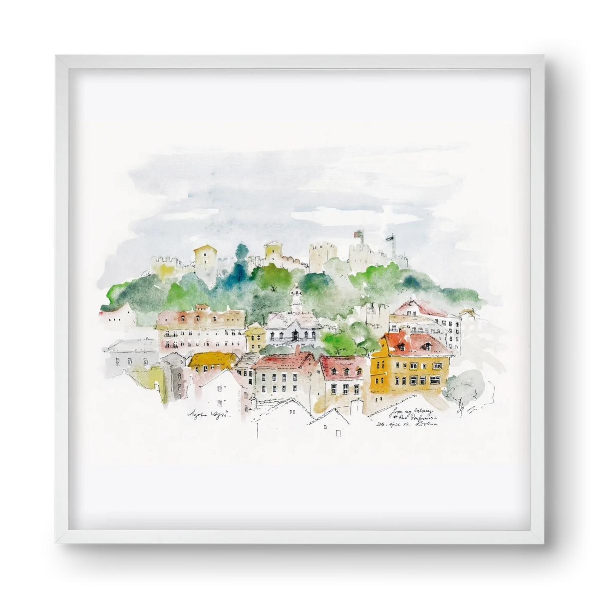LISBON AQUARELLE NO.13 - artbridge
