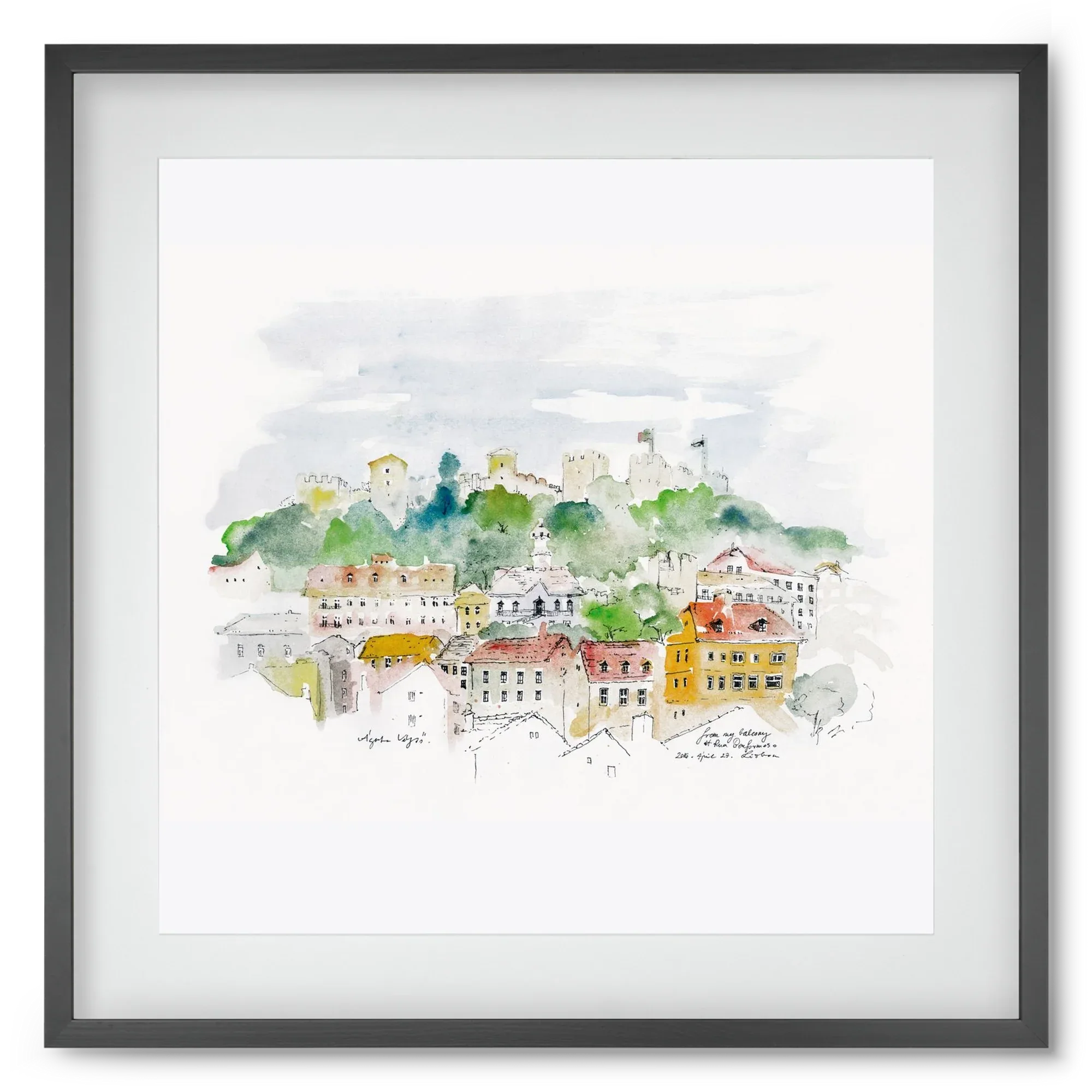 LISBON AQUARELLE NO.13 - artbridge