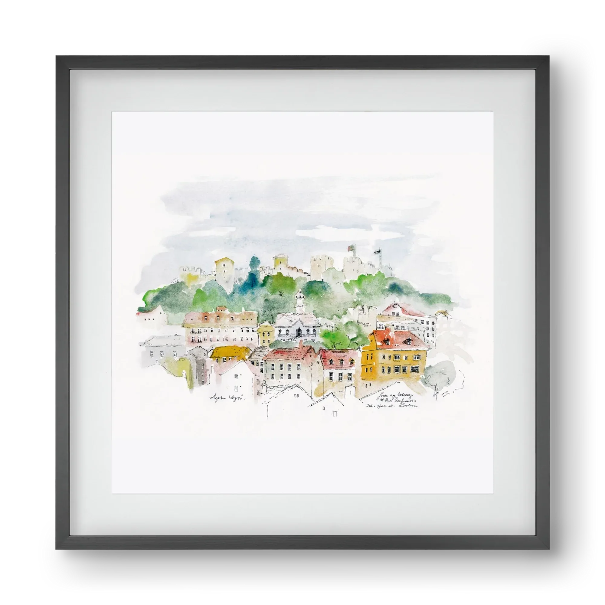 LISBON AQUARELLE NO.13 - artbridge