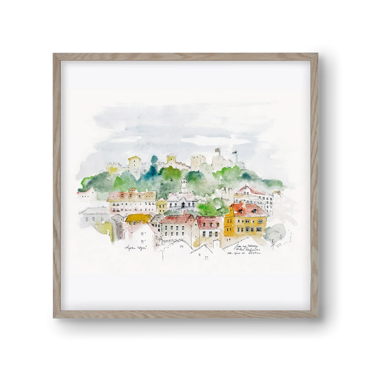LISBON AQUARELLE NO.13 - artbridge
