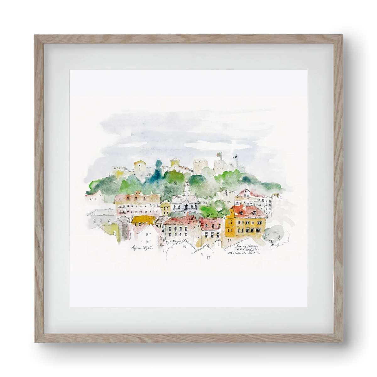 LISBON AQUARELLE NO.13 - artbridge