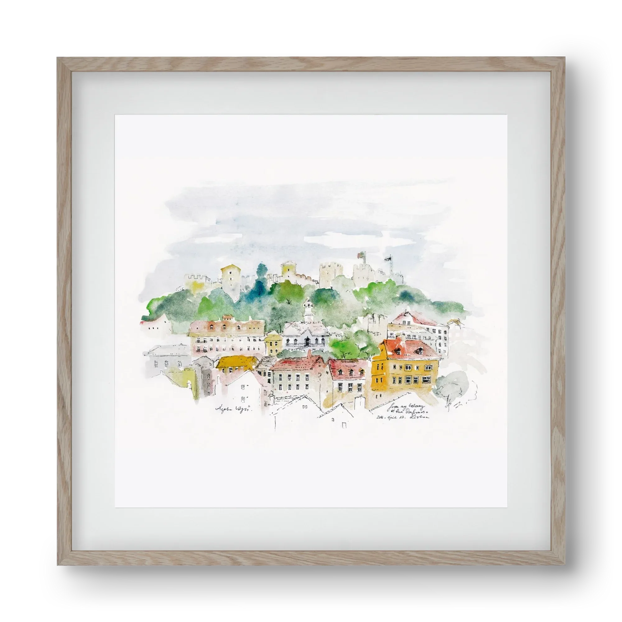 LISBON AQUARELLE NO.13 - artbridge