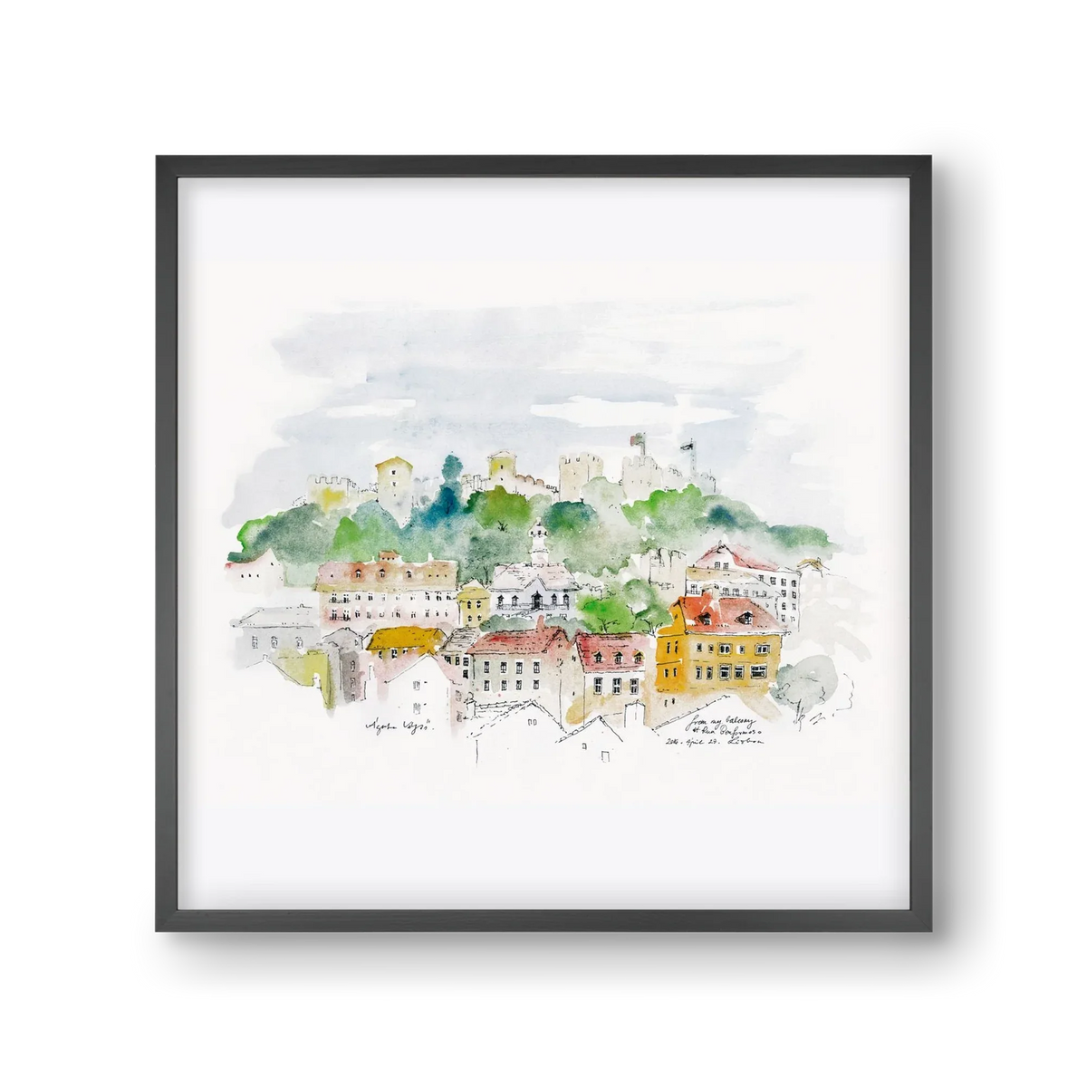 LISBON AQUARELLE NO.13 - artbridge