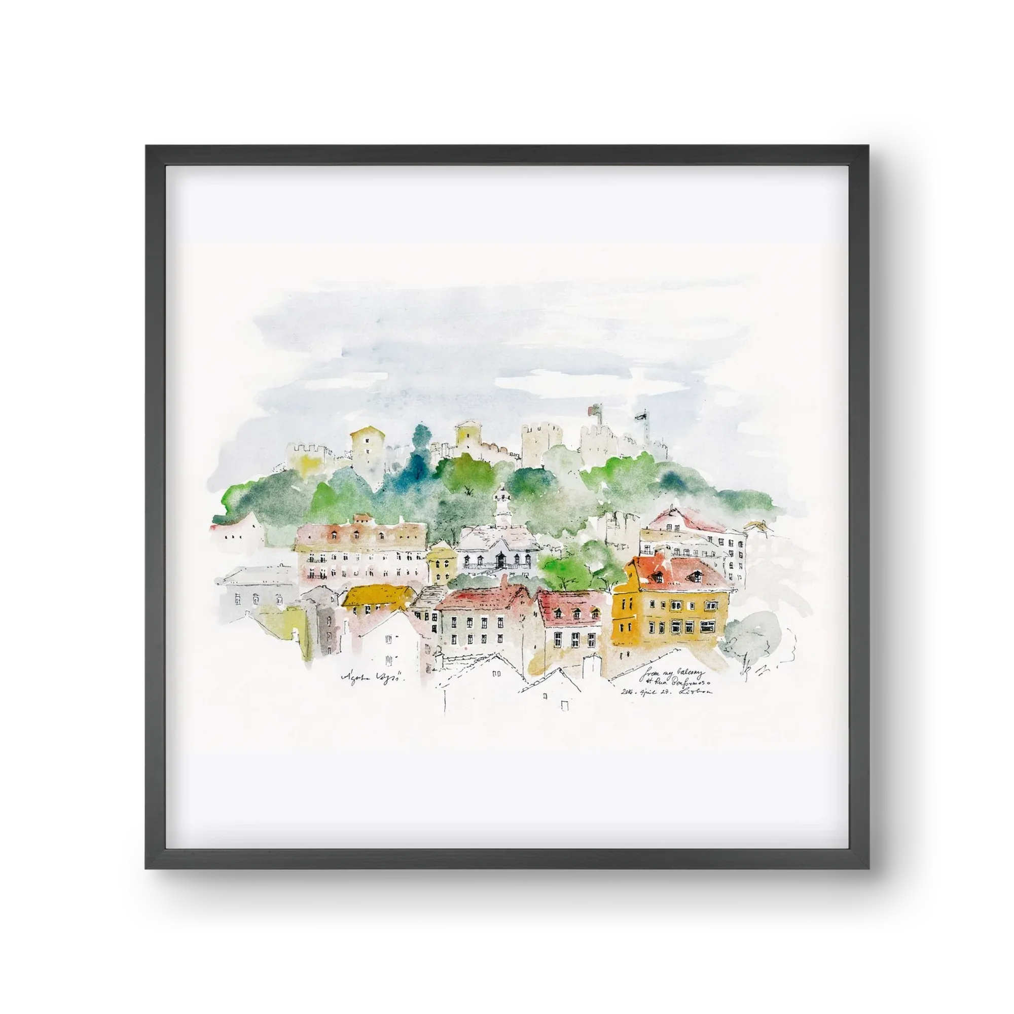 LISBON AQUARELLE NO.13 - artbridge
