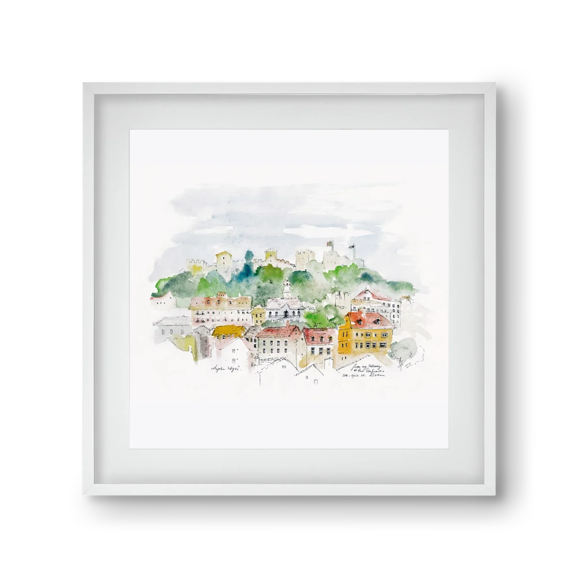 LISBON AQUARELLE NO.13 - artbridge