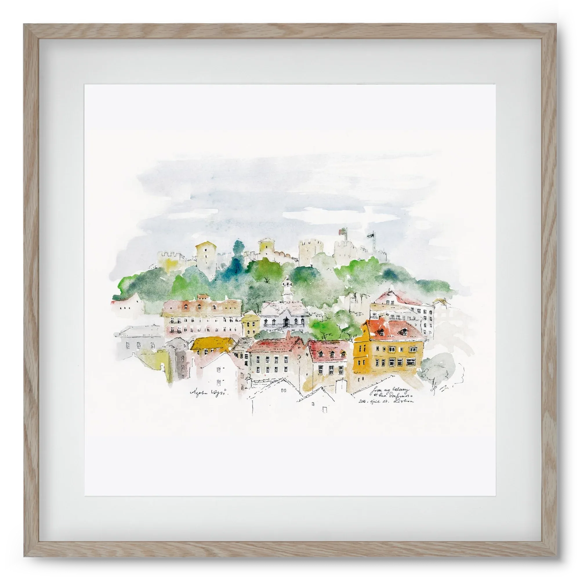 LISBON AQUARELLE NO.13 - artbridge