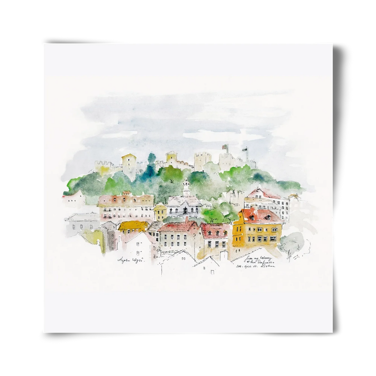 LISBON AQUARELLE NO.13 - artbridge