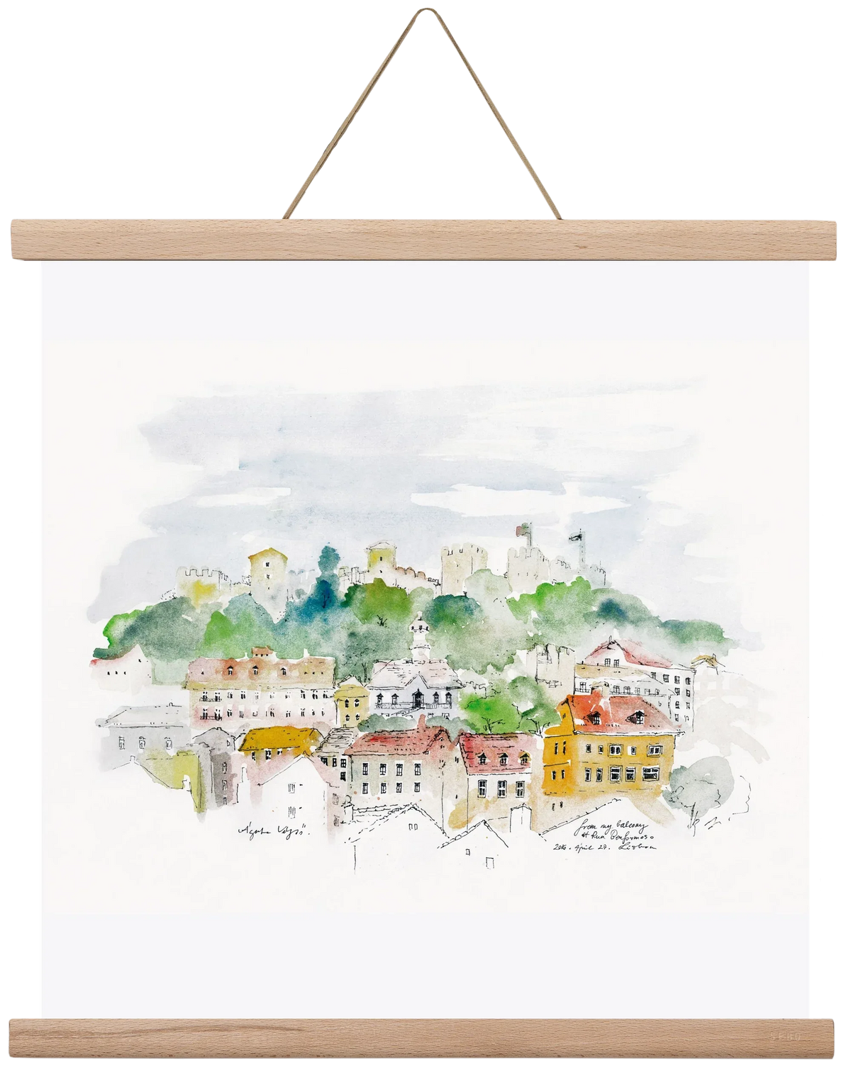 LISBON AQUARELLE NO.13 - artbridge