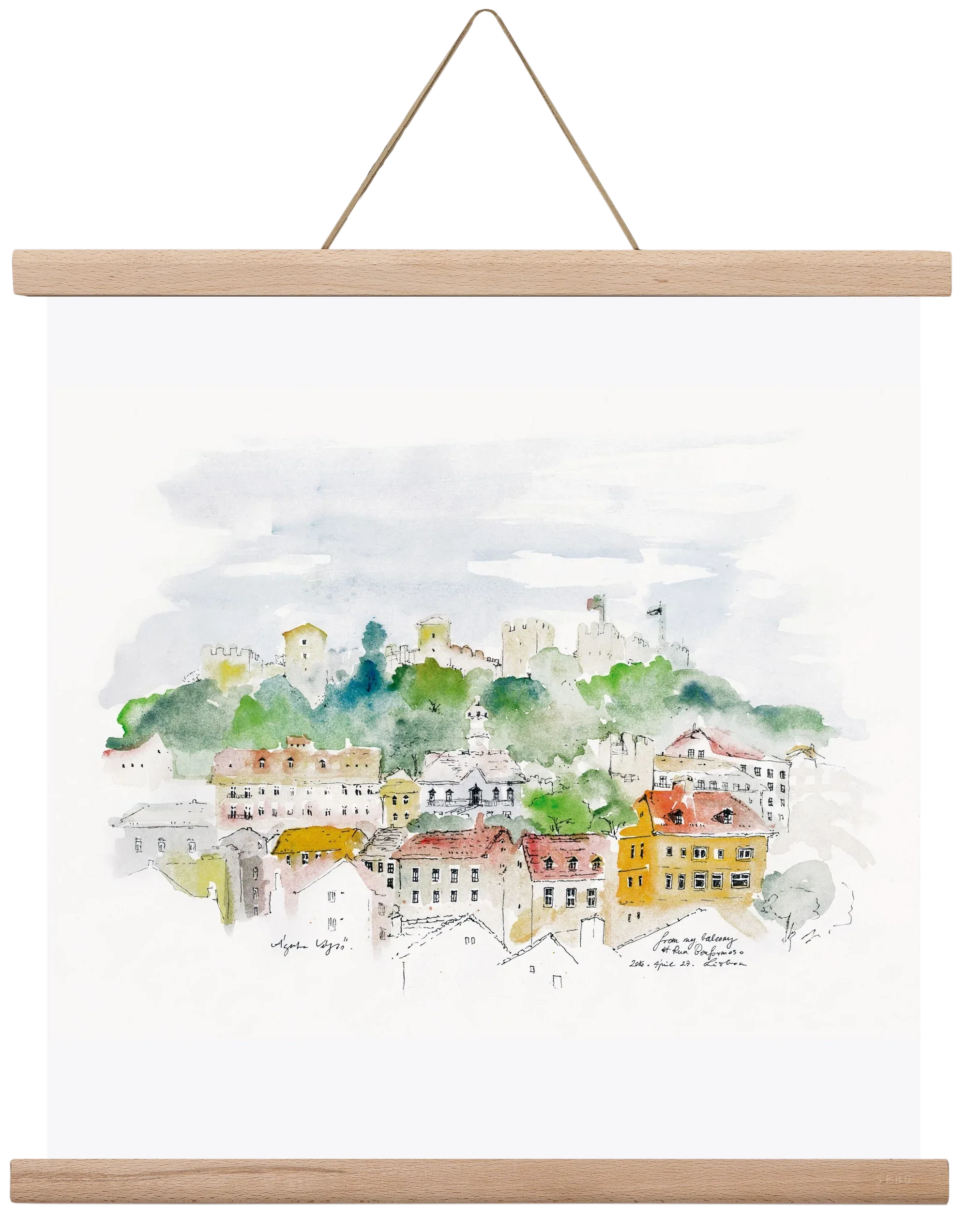 LISBON AQUARELLE NO.13 - artbridge